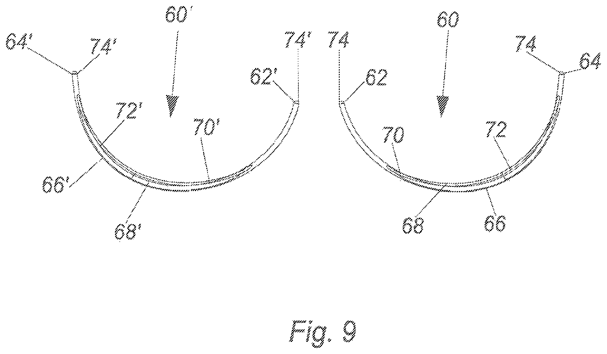 Patent US11812796 Figure 9 – Brassiere with anchored under supports