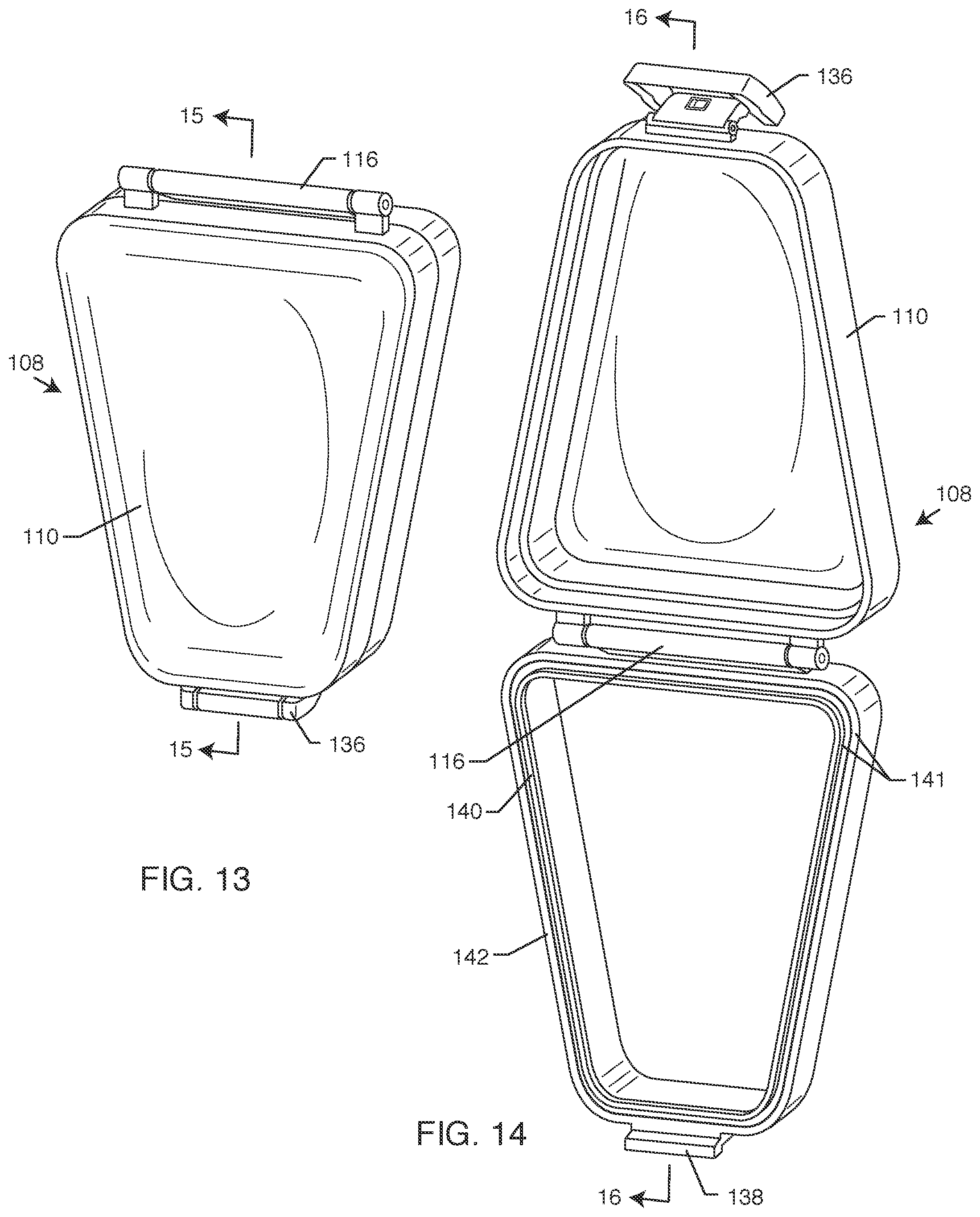 Patent US11812799 Figure 6 – Urination relief hatch for waterproof waders and foul weather gear