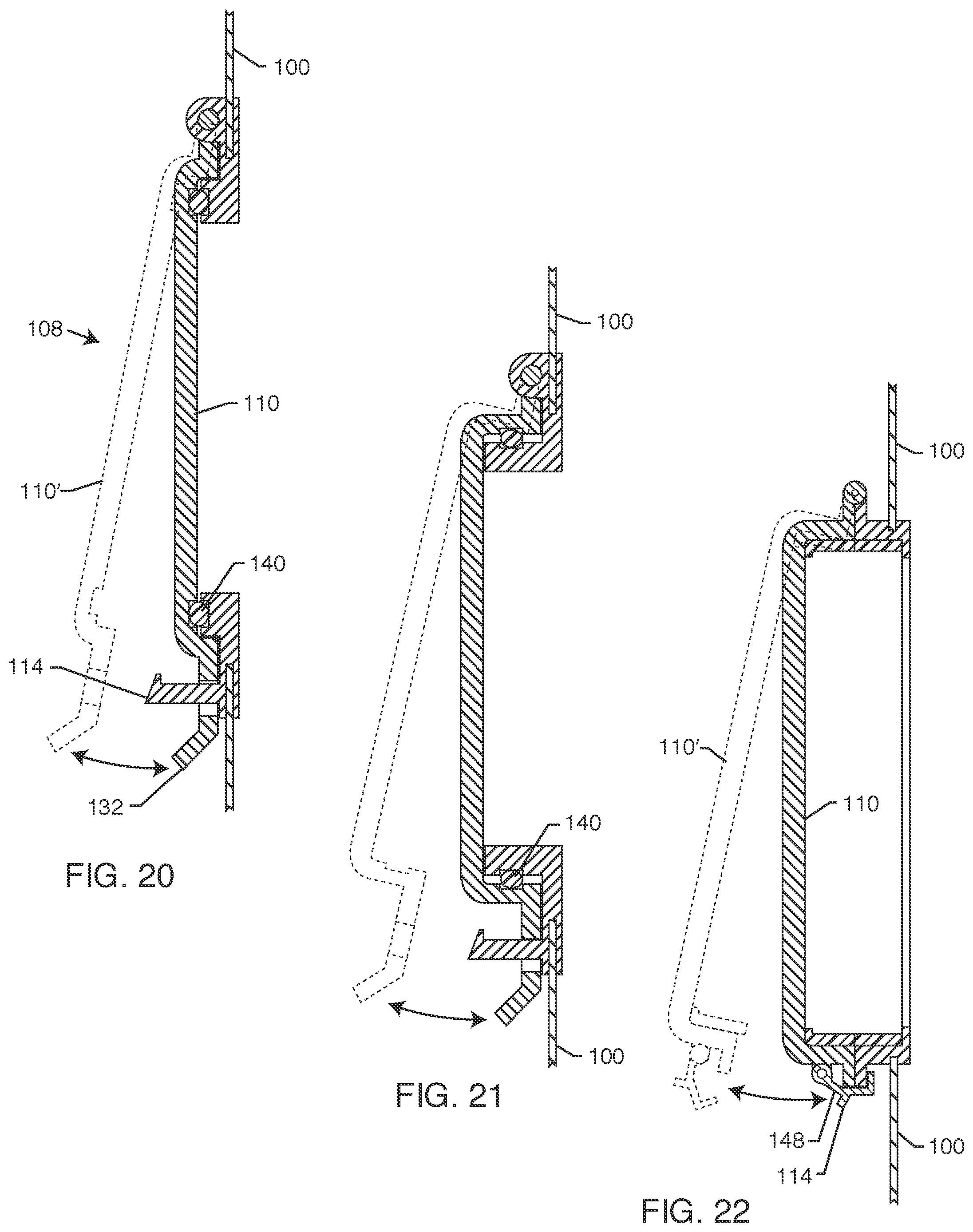 Patent US11812799 Figure 9 – Urination relief hatch for waterproof waders and foul weather gear