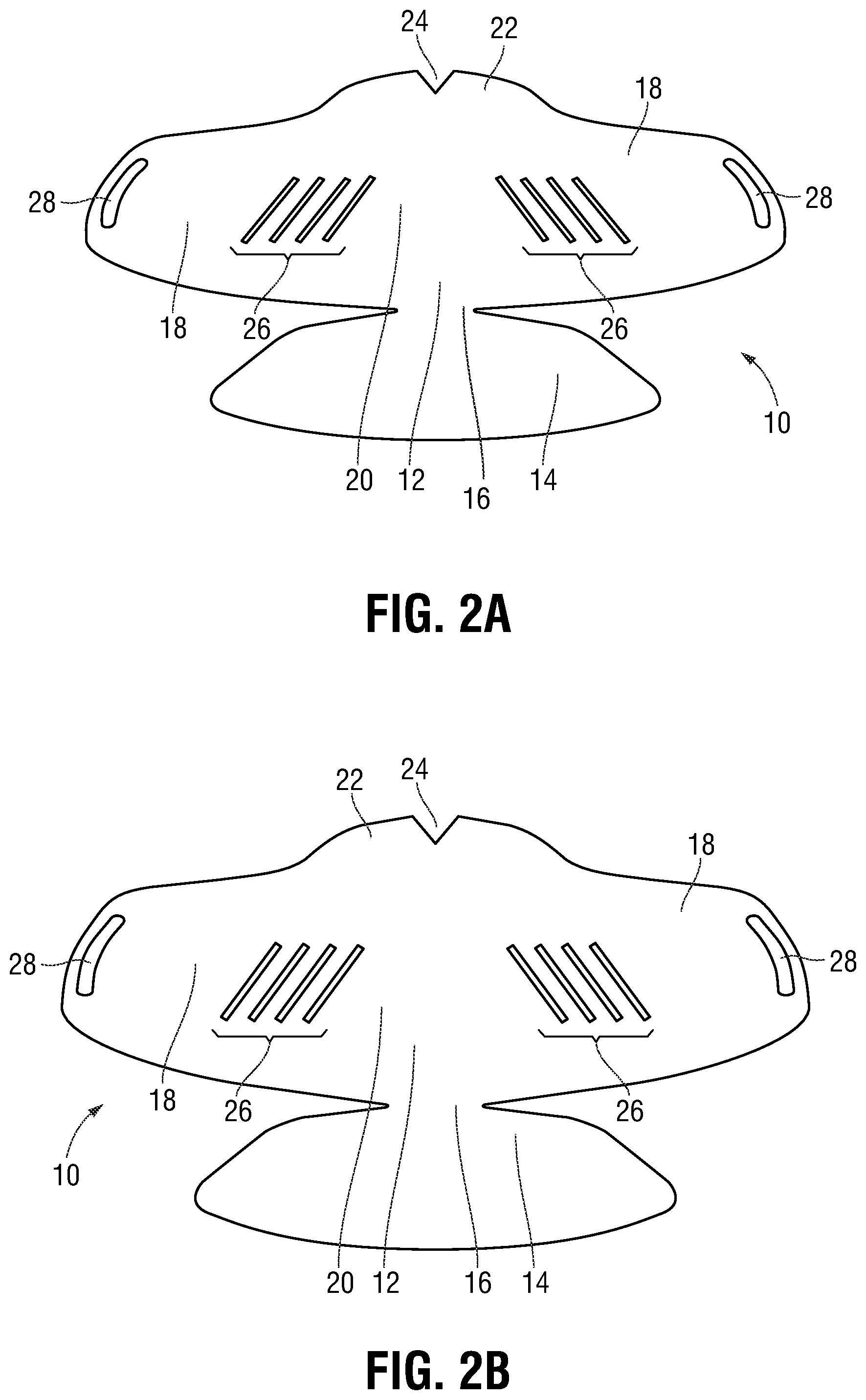 Patent US11812802 Figure 2 – Protective shields and protective shield assemblies for individual respirators and face masks