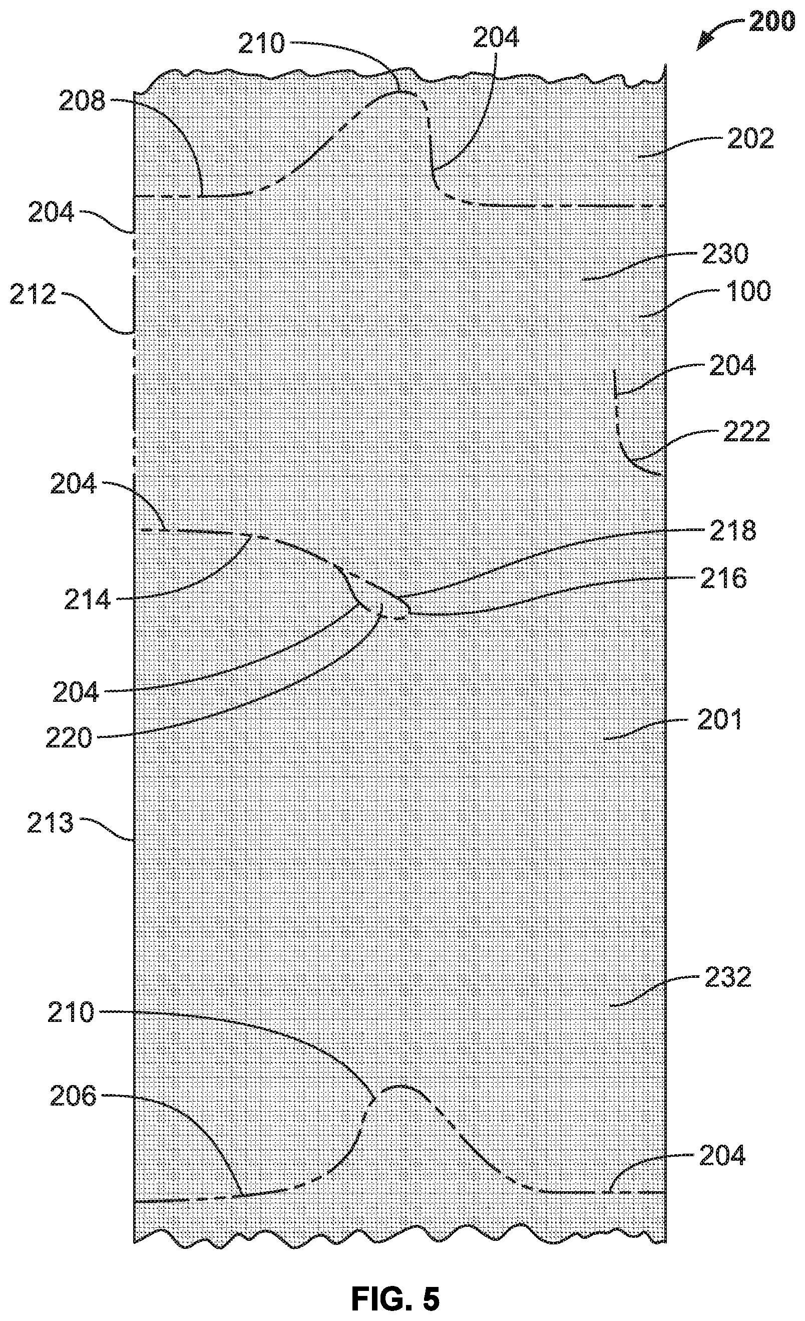 Patent US11812805 Figure 3 – Article of apparel and related manufacturing methods