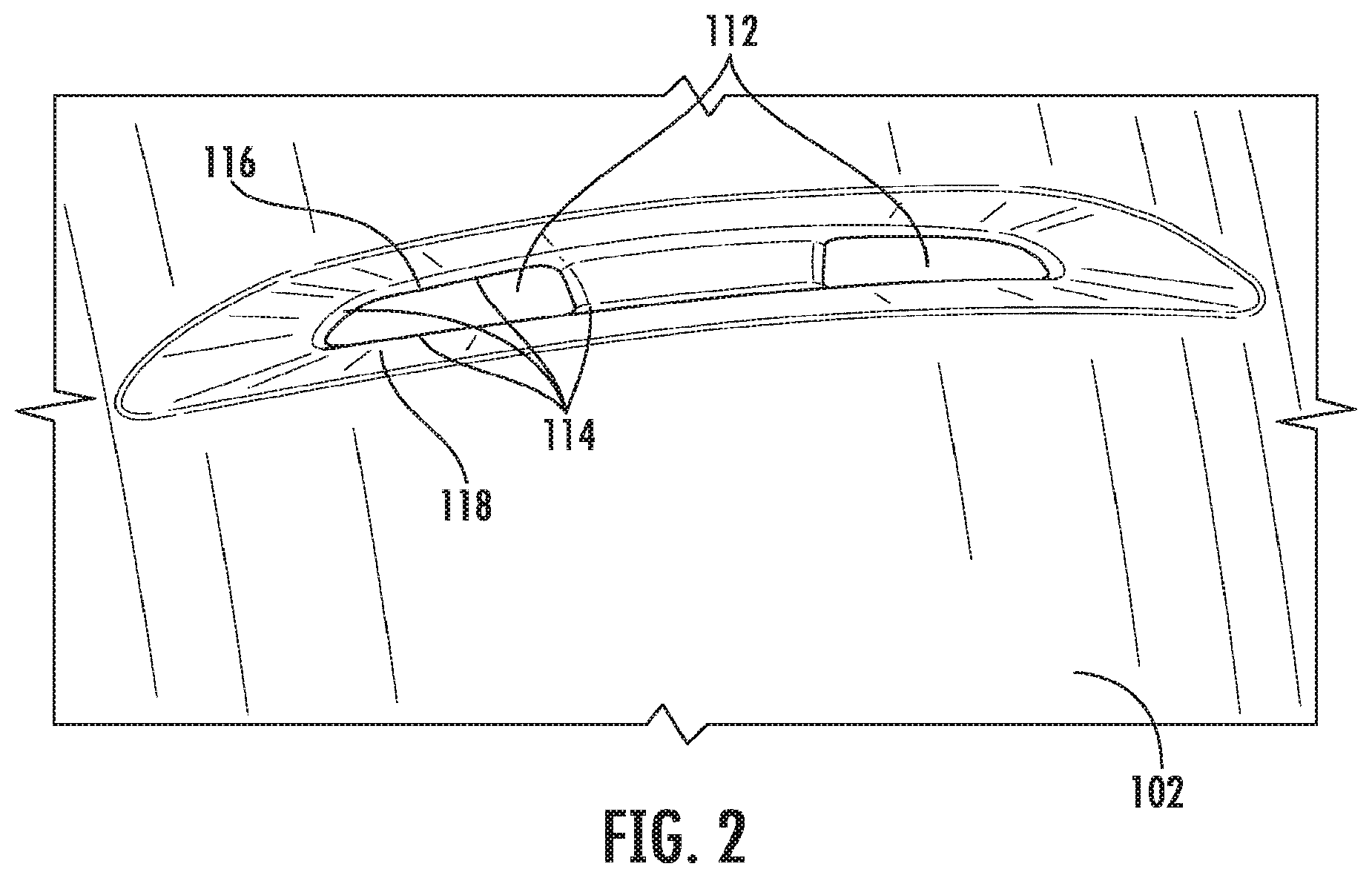 Patent US11812812 Figure 2 – Helmet goggle strap holder