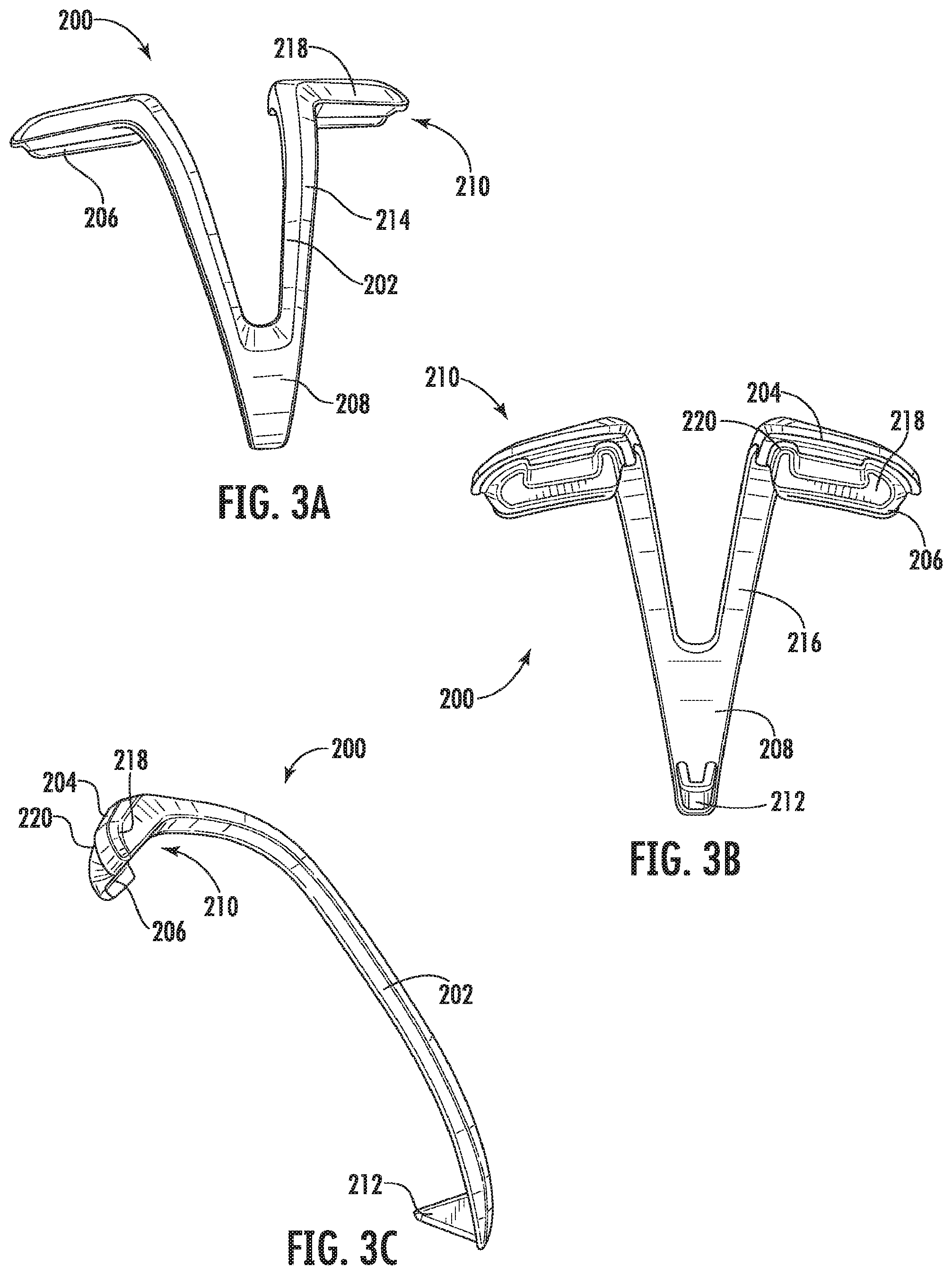 Patent US11812812 Figure 3 – Helmet goggle strap holder