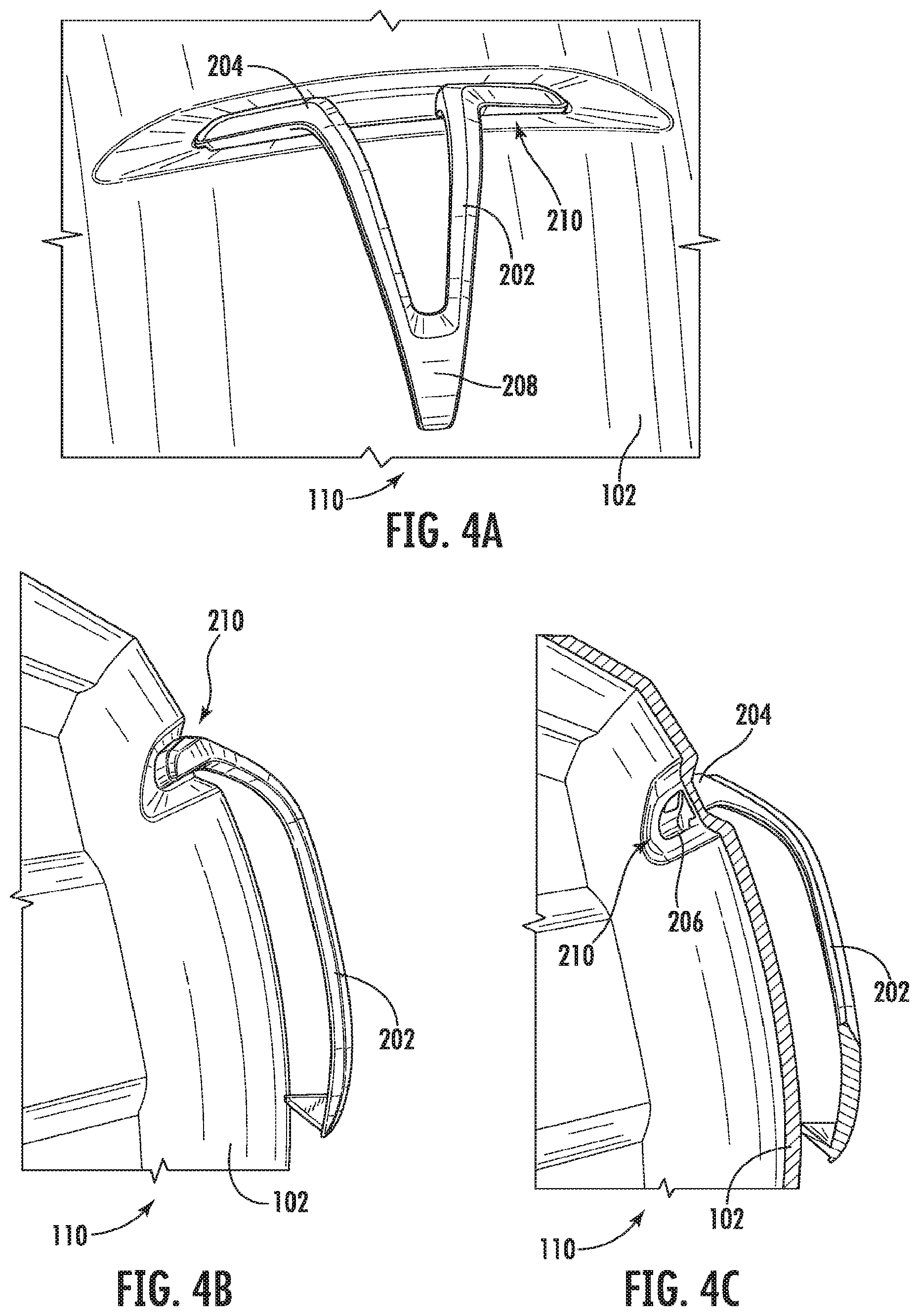 Patent US11812812 Figure 4 – Helmet goggle strap holder