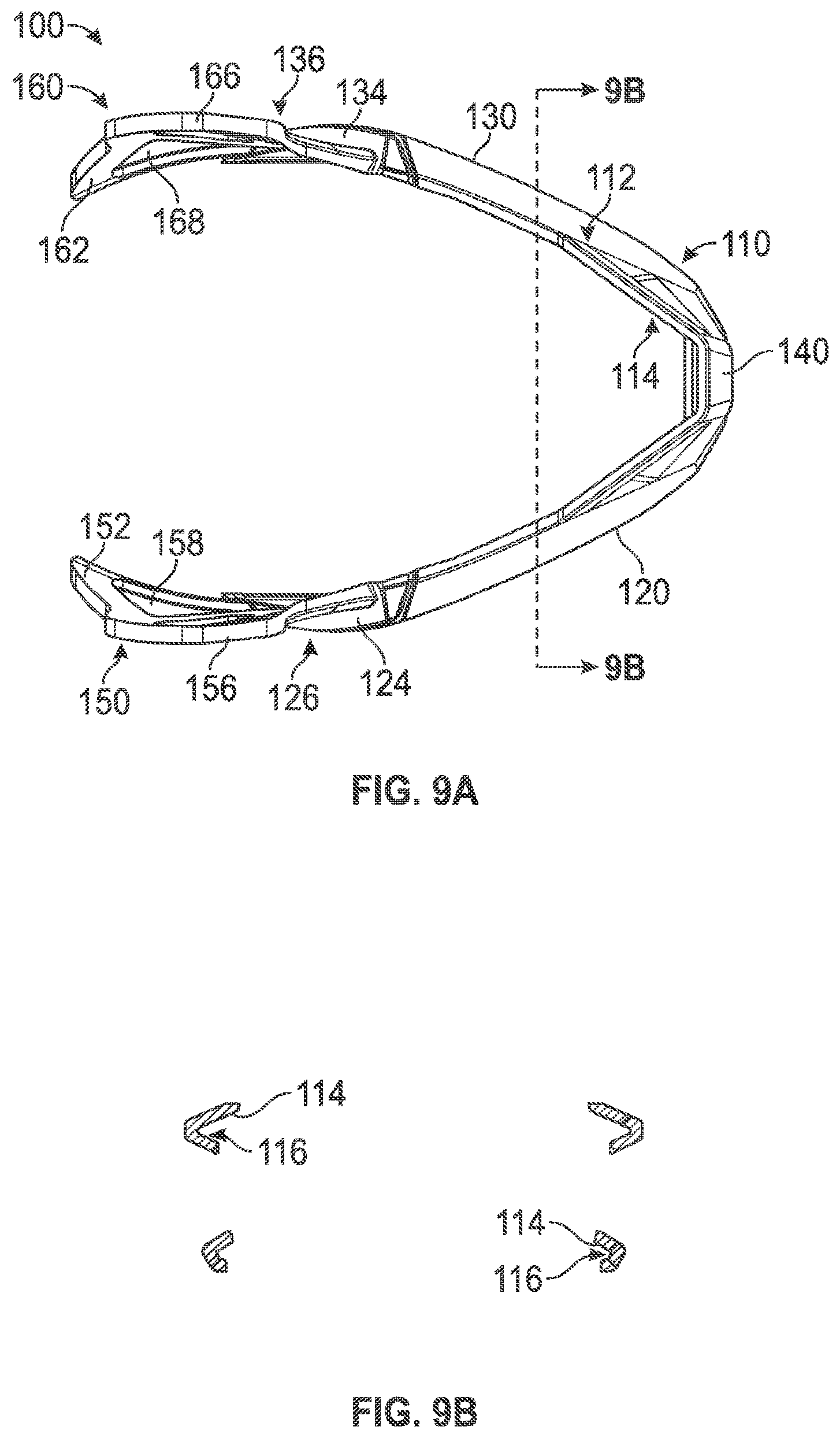 Patent US11812815 Figure 4 – In-molded helmet chinbar
