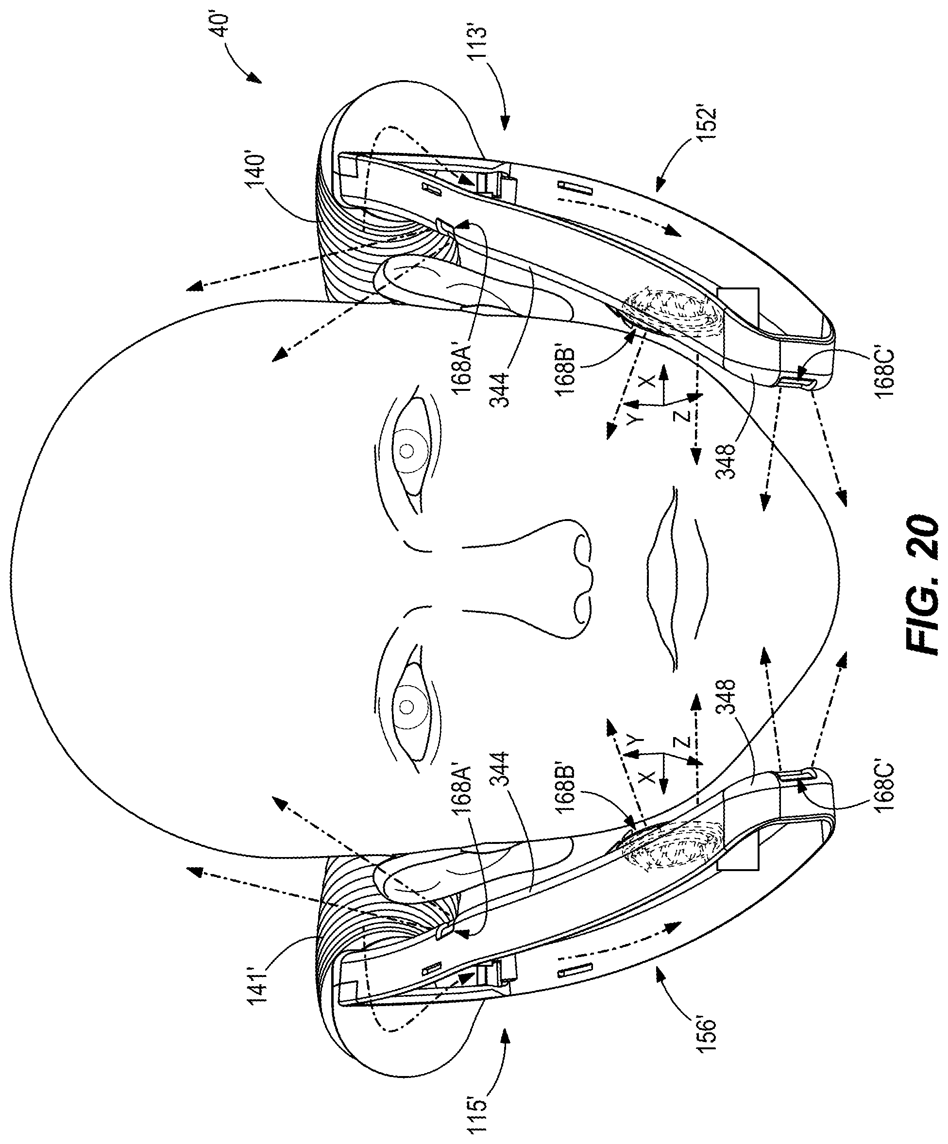 Patent US11812816 Figure 18 – Protective headwear with airflow
