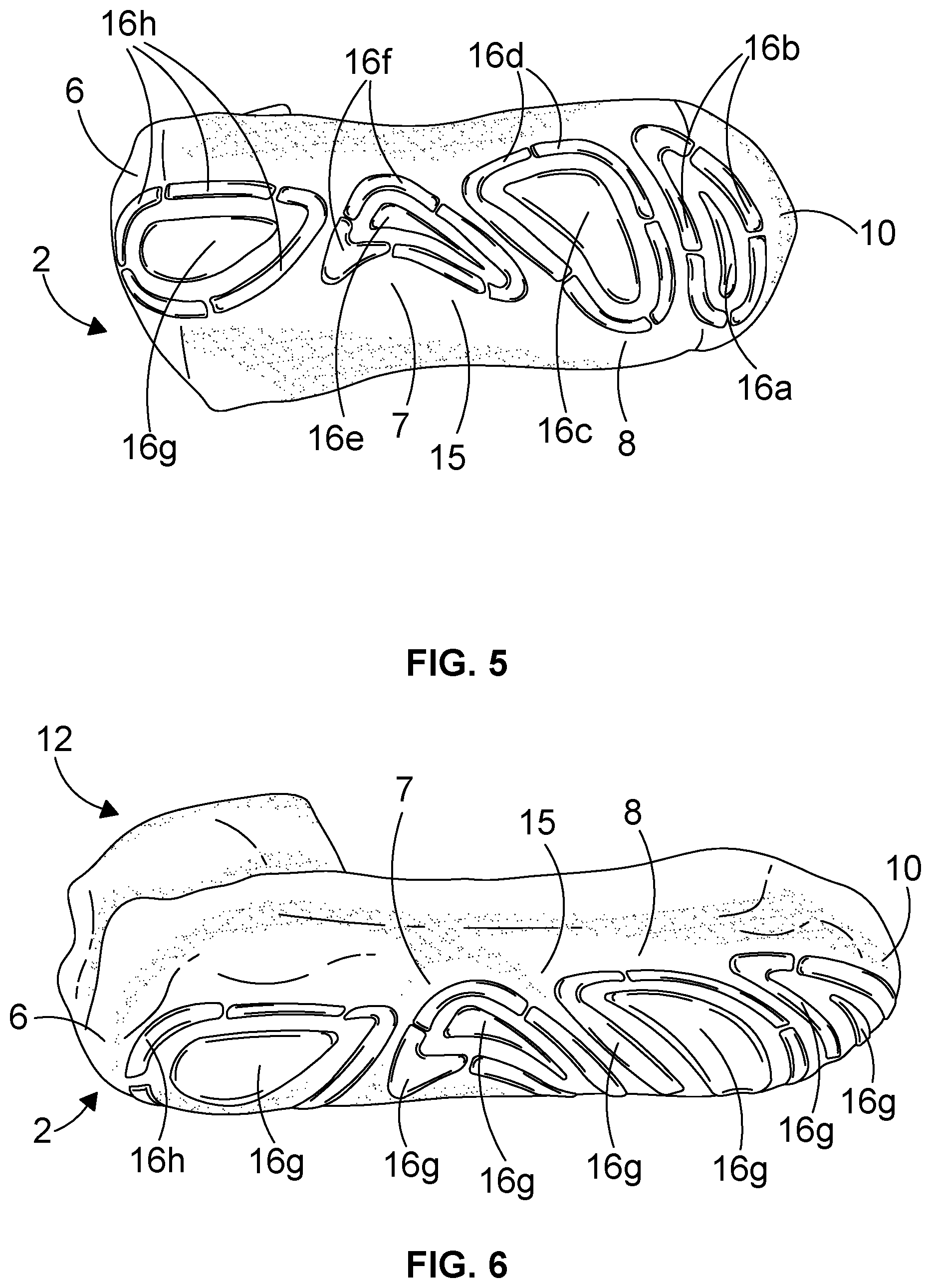 Patent US11812817 Figure 3 – Knitted foot garment and method for treating a knitted foot garment
