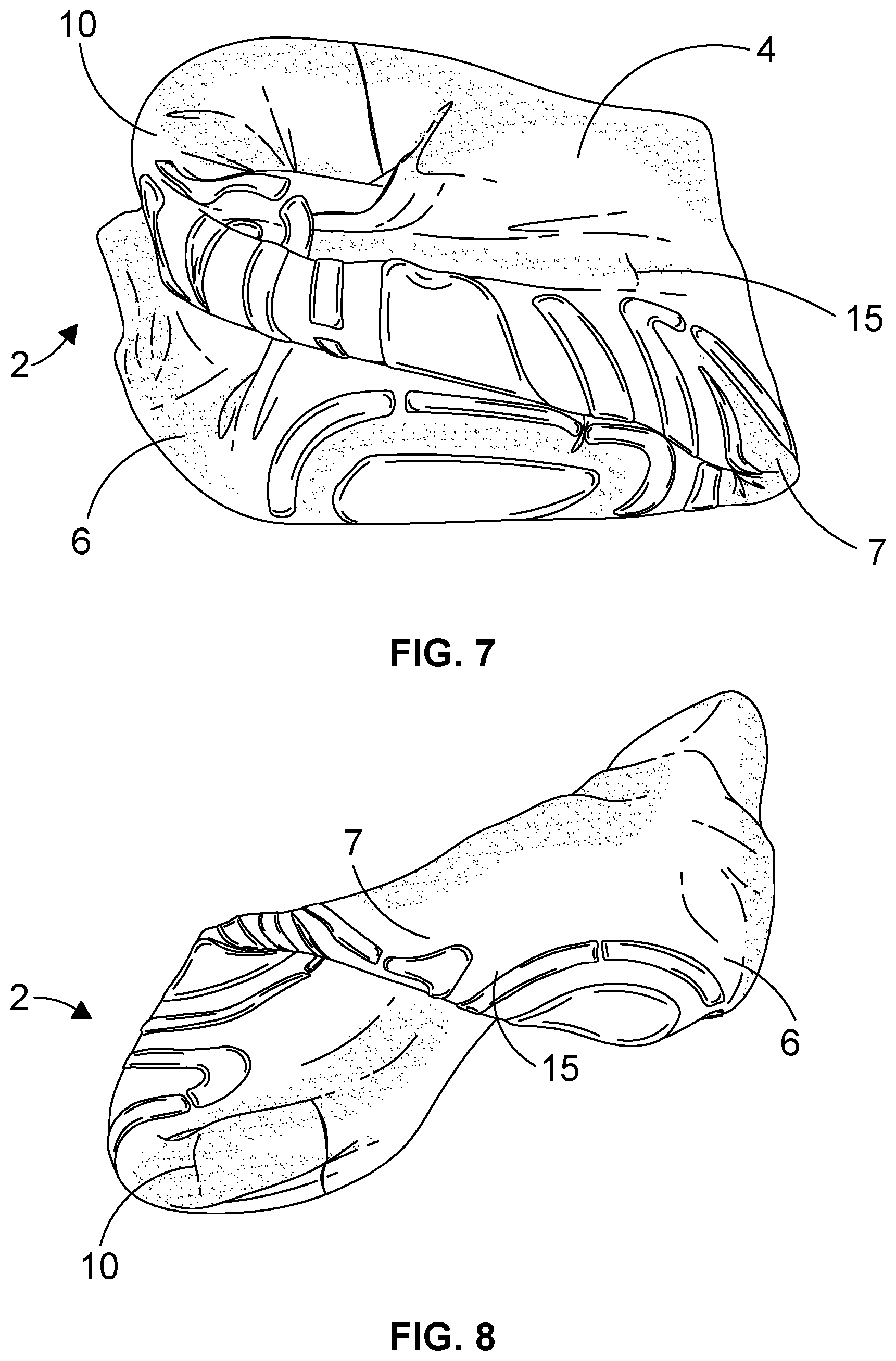 Patent US11812817 Figure 4 – Knitted foot garment and method for treating a knitted foot garment