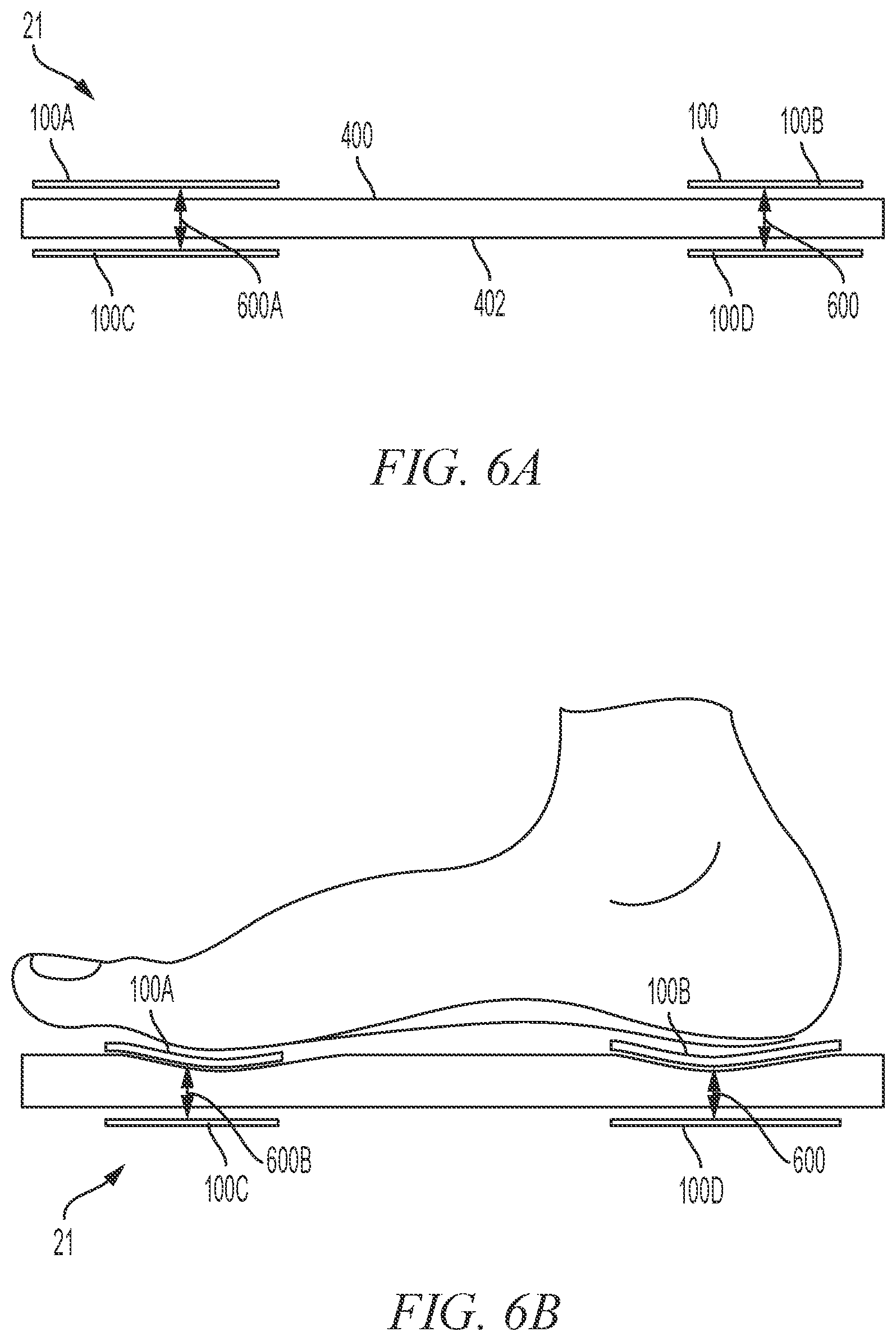 Patent US11812818 Figure 5 – Footwear airbag with flexible electronic interconnect