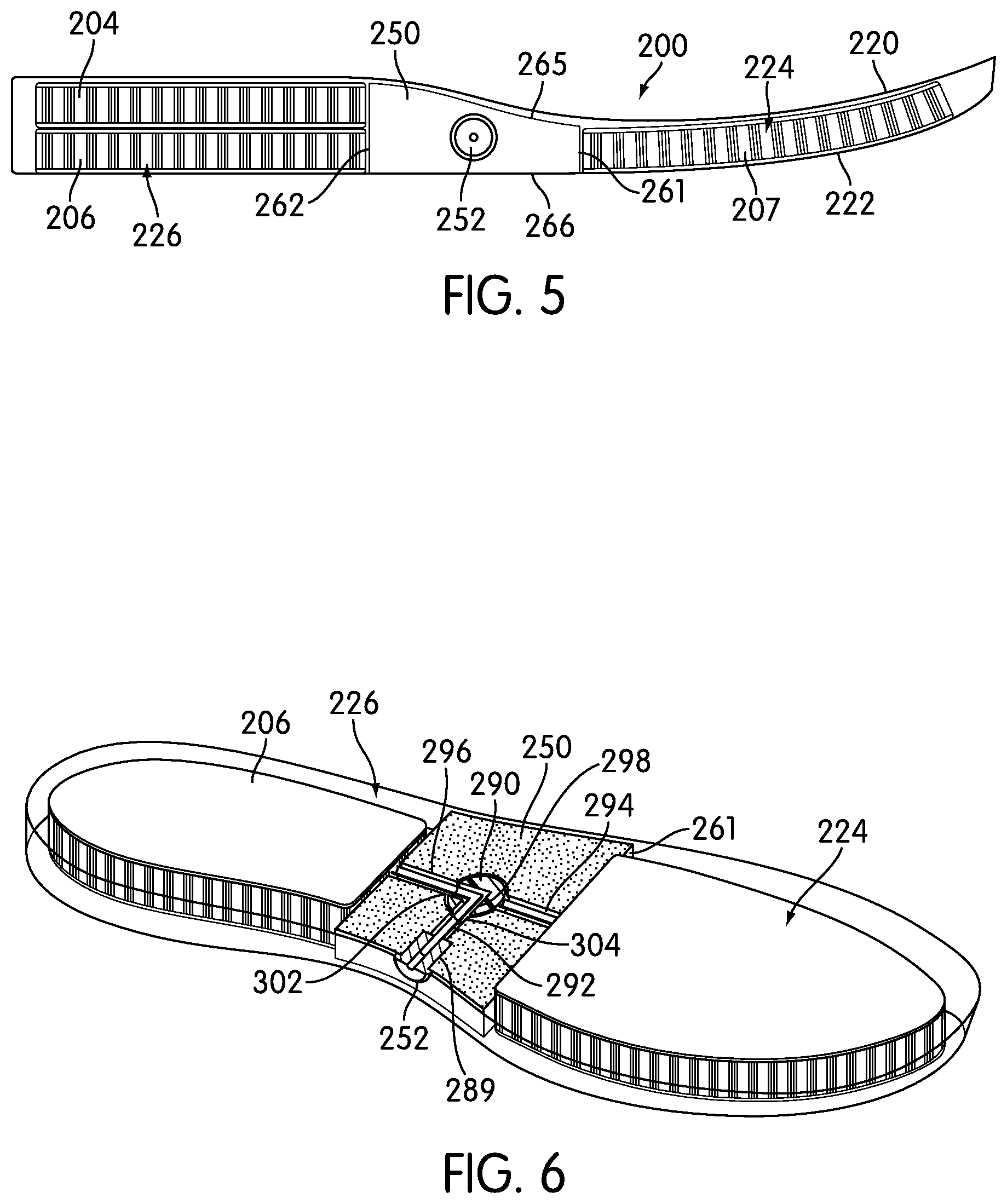 Patent US11812819 Figure 5 – Adjustable multi-bladder system for an article of footwear