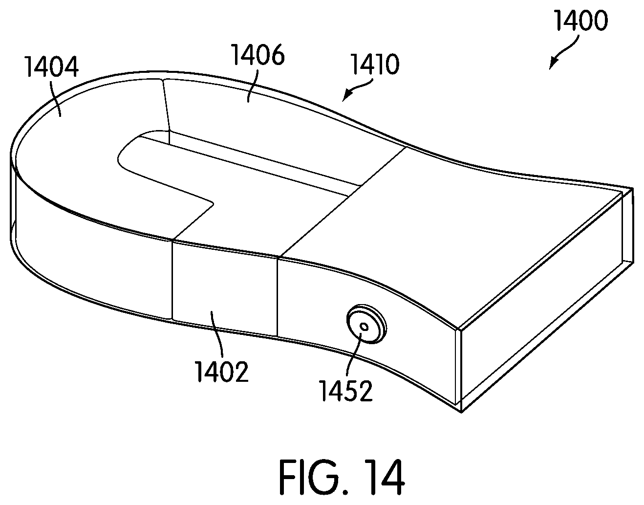 Patent US11812819 Figure 12 – Adjustable multi-bladder system for an article of footwear