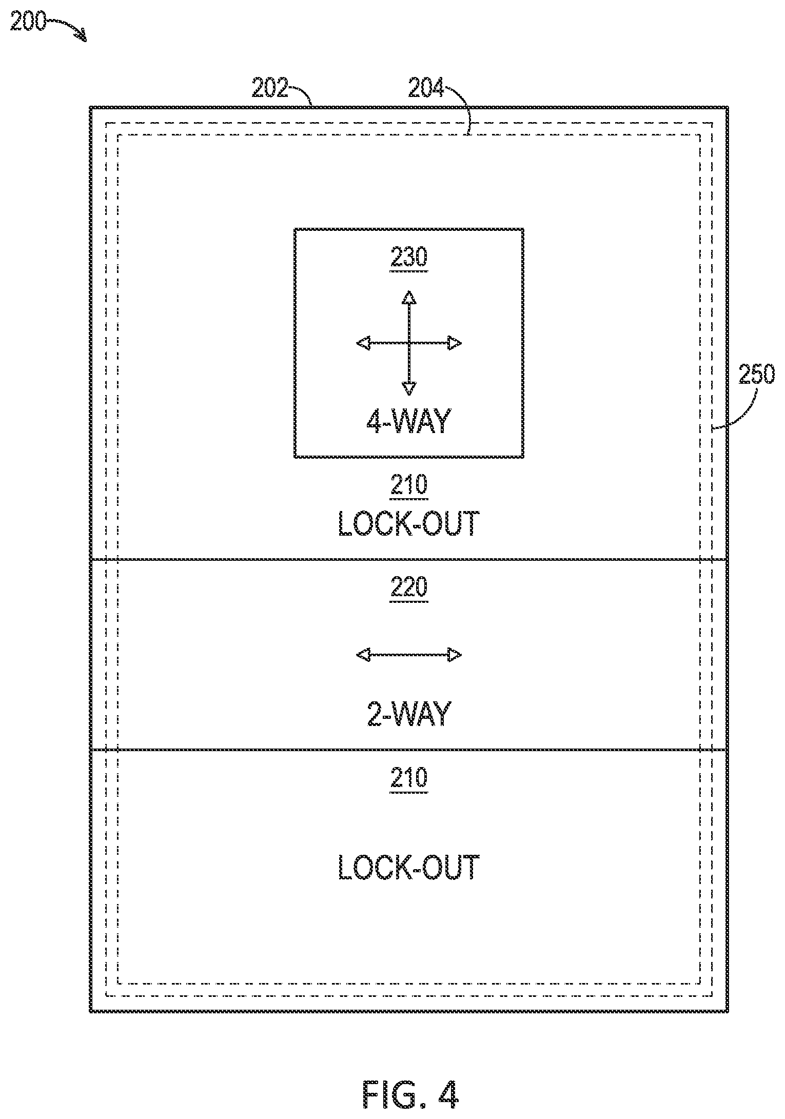 Patent US11812820 Figure 3 – Footwear upper comprising stretch zones
