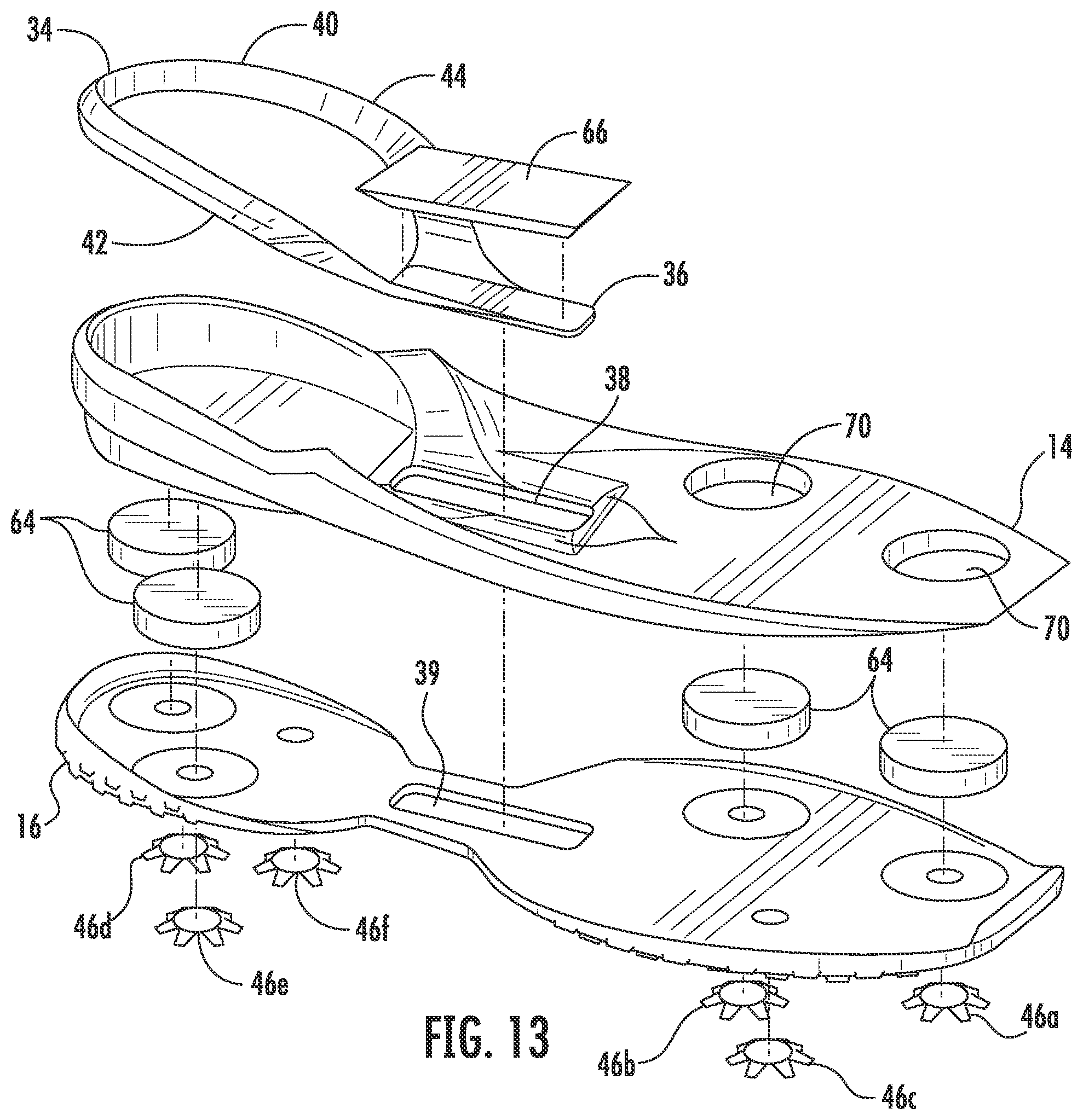 Patent US11812821 Figure 13 – Golf shoe