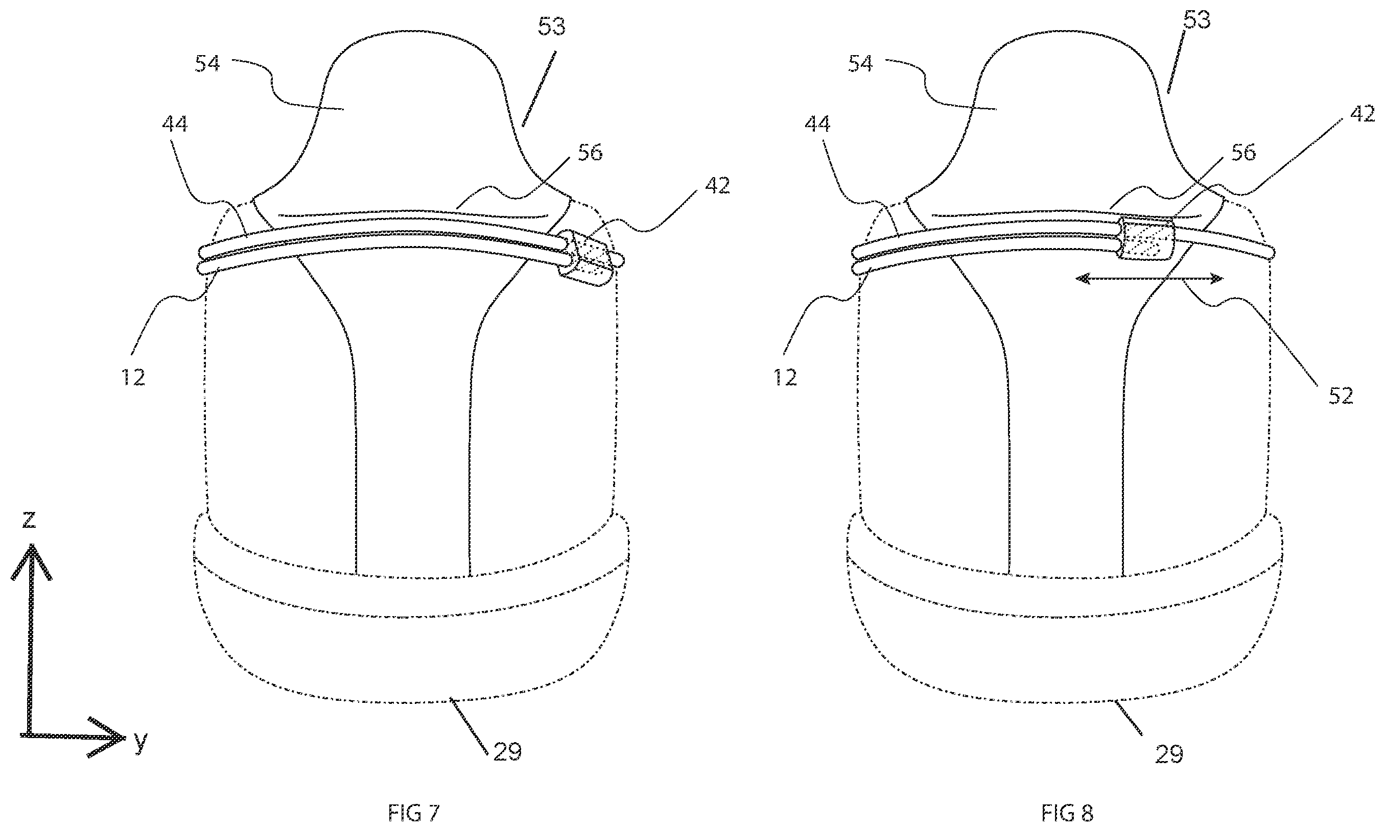 Patent US11812824 Figure 8 – Footwear closure system