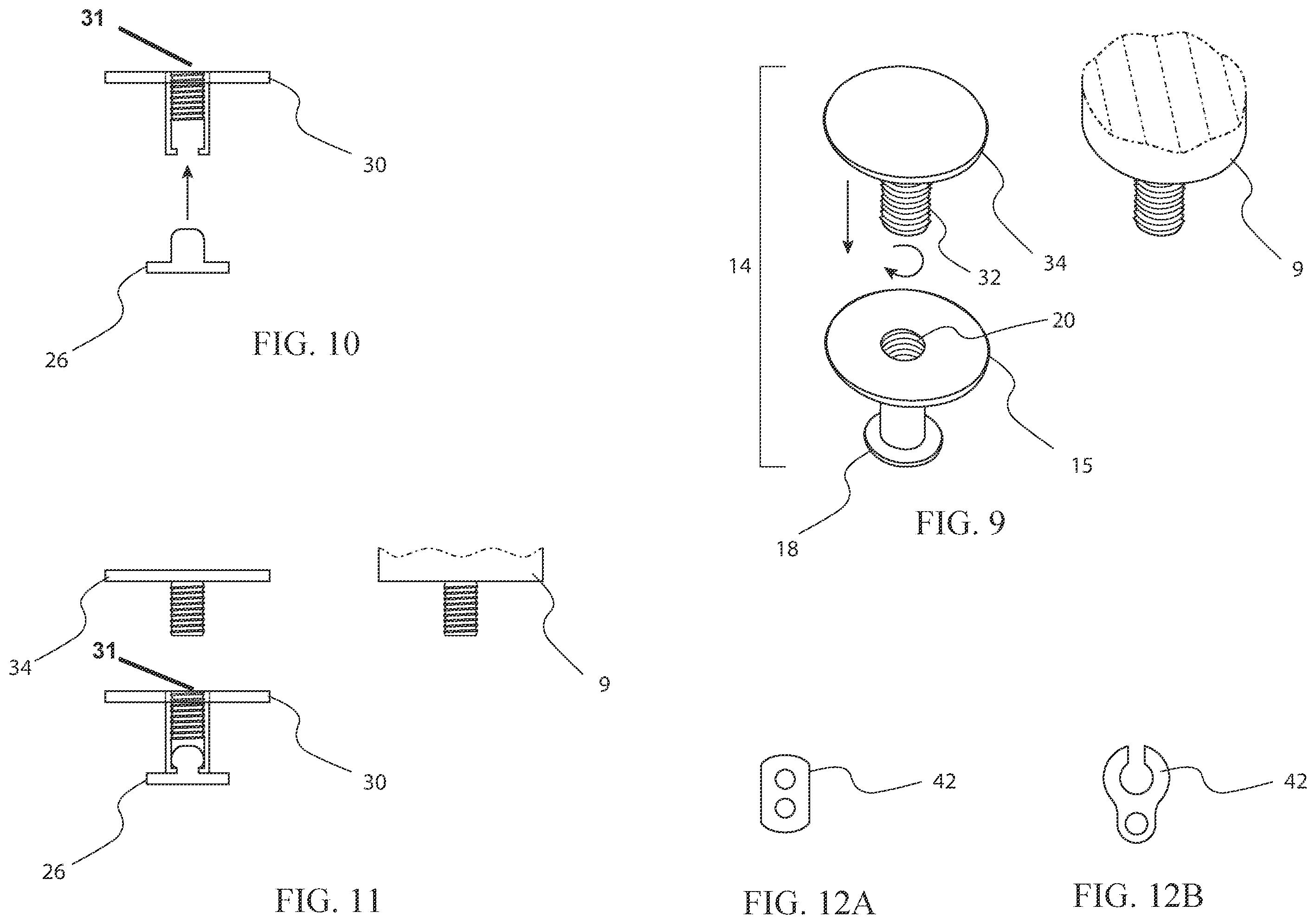 Patent US11812824 Figure 9 – Footwear closure system