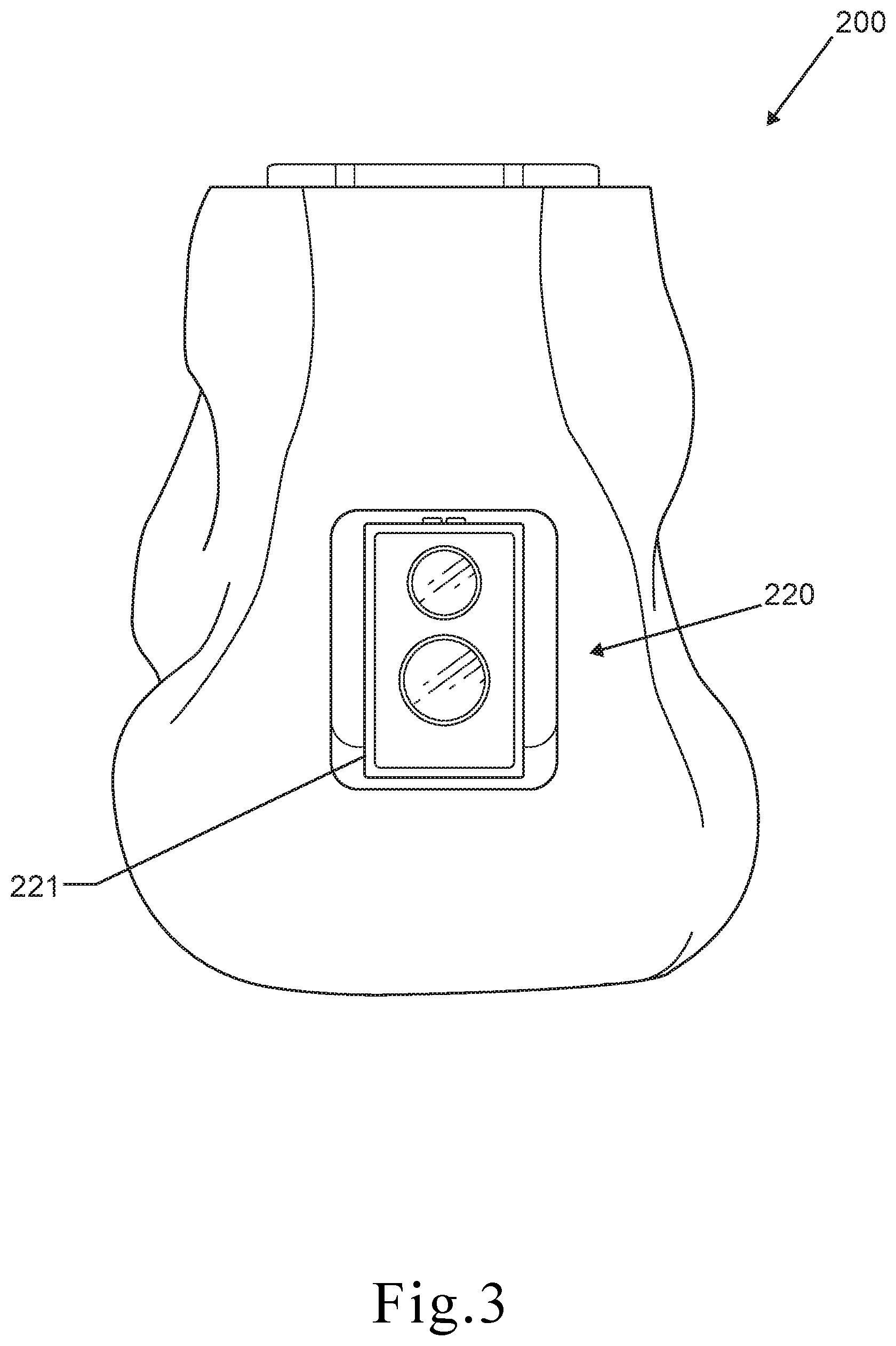 Patent US11812826 Figure 3 – Shoe fit measuring device