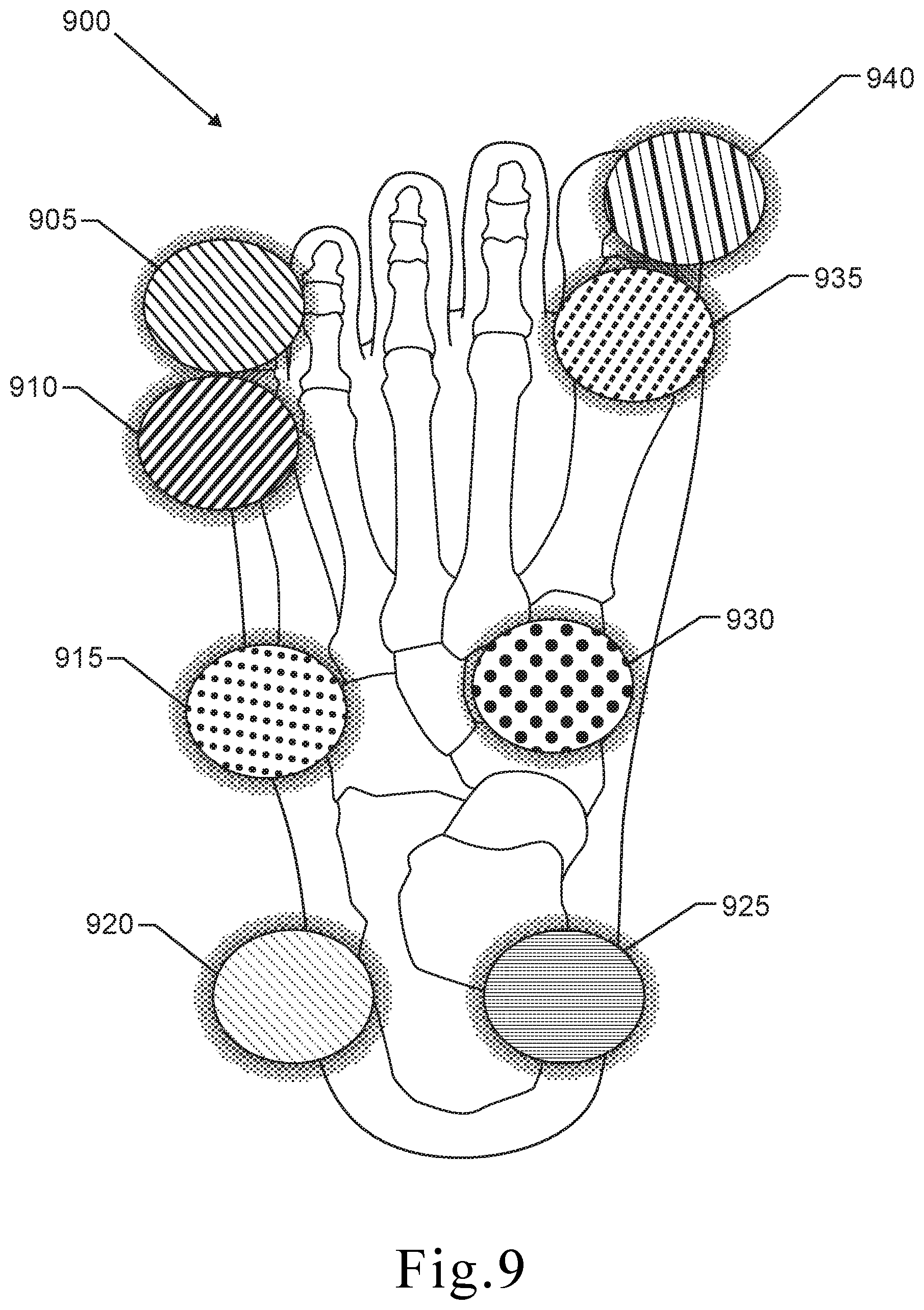 Patent US11812826 Figure 9 – Shoe fit measuring device