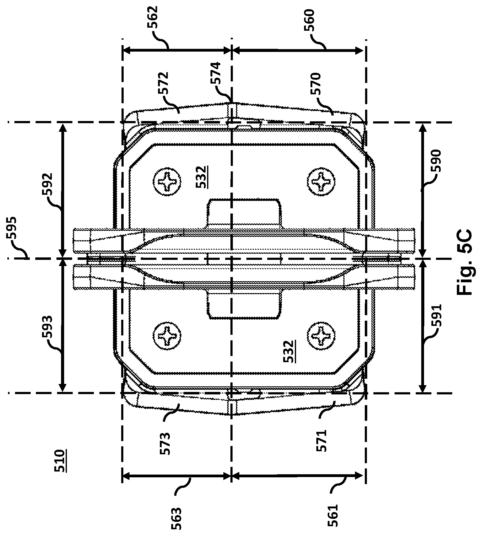 Patent US11812827 Figure 6 – Adjustable mount with locking element