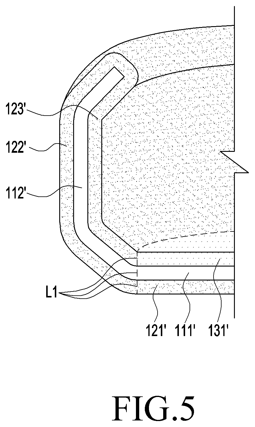 Patent US11812829 Figure 5 – Accessory and manufacturing method therefor