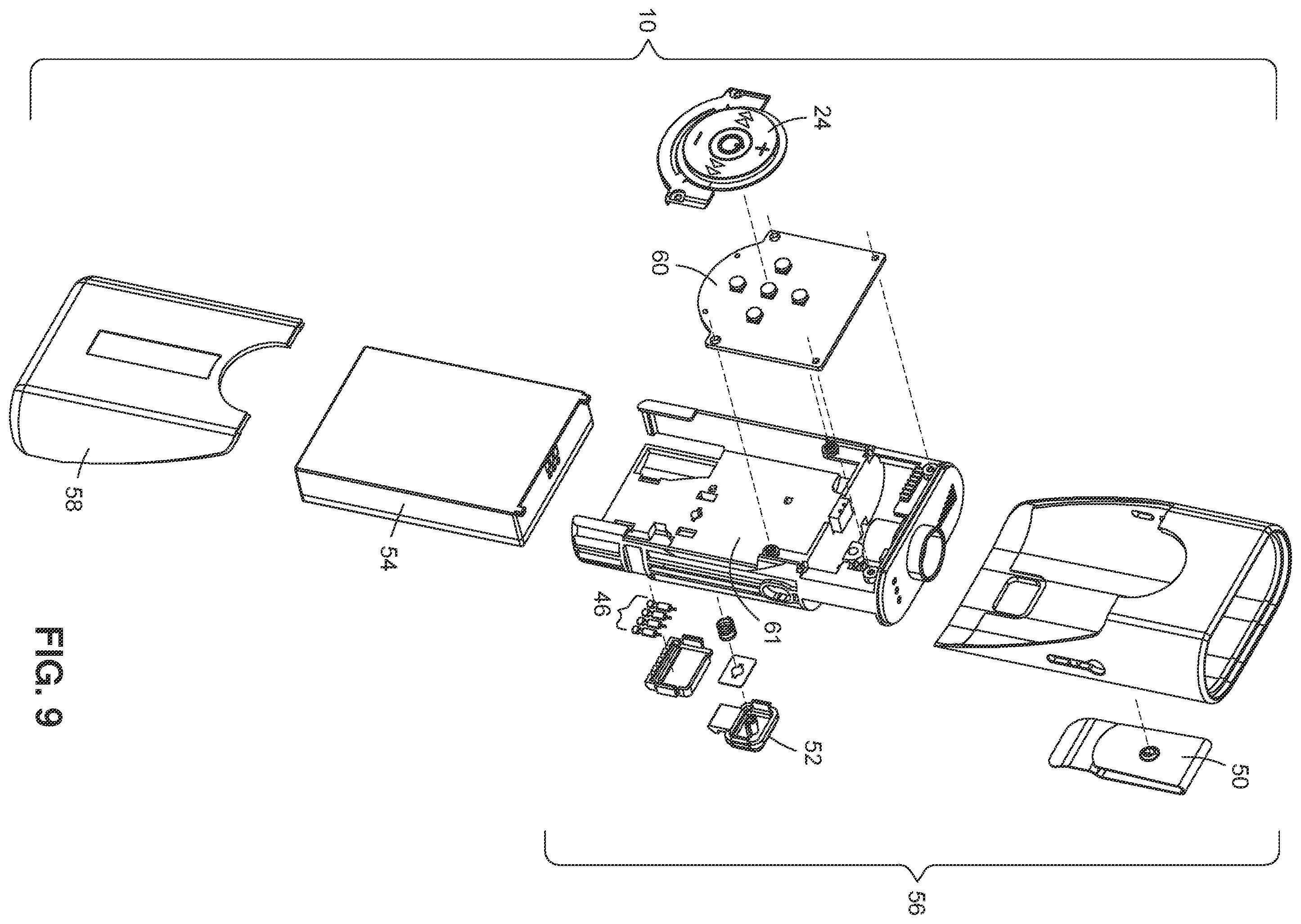 Patent US11812836 Figure 6 – Electronic nail file with digital control and display and system of operation