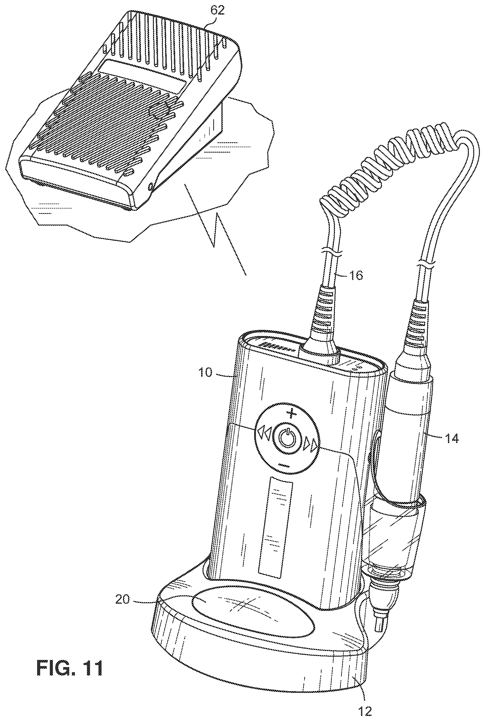 Patent US11812836 Figure 8 – Electronic nail file with digital control and display and system of operation