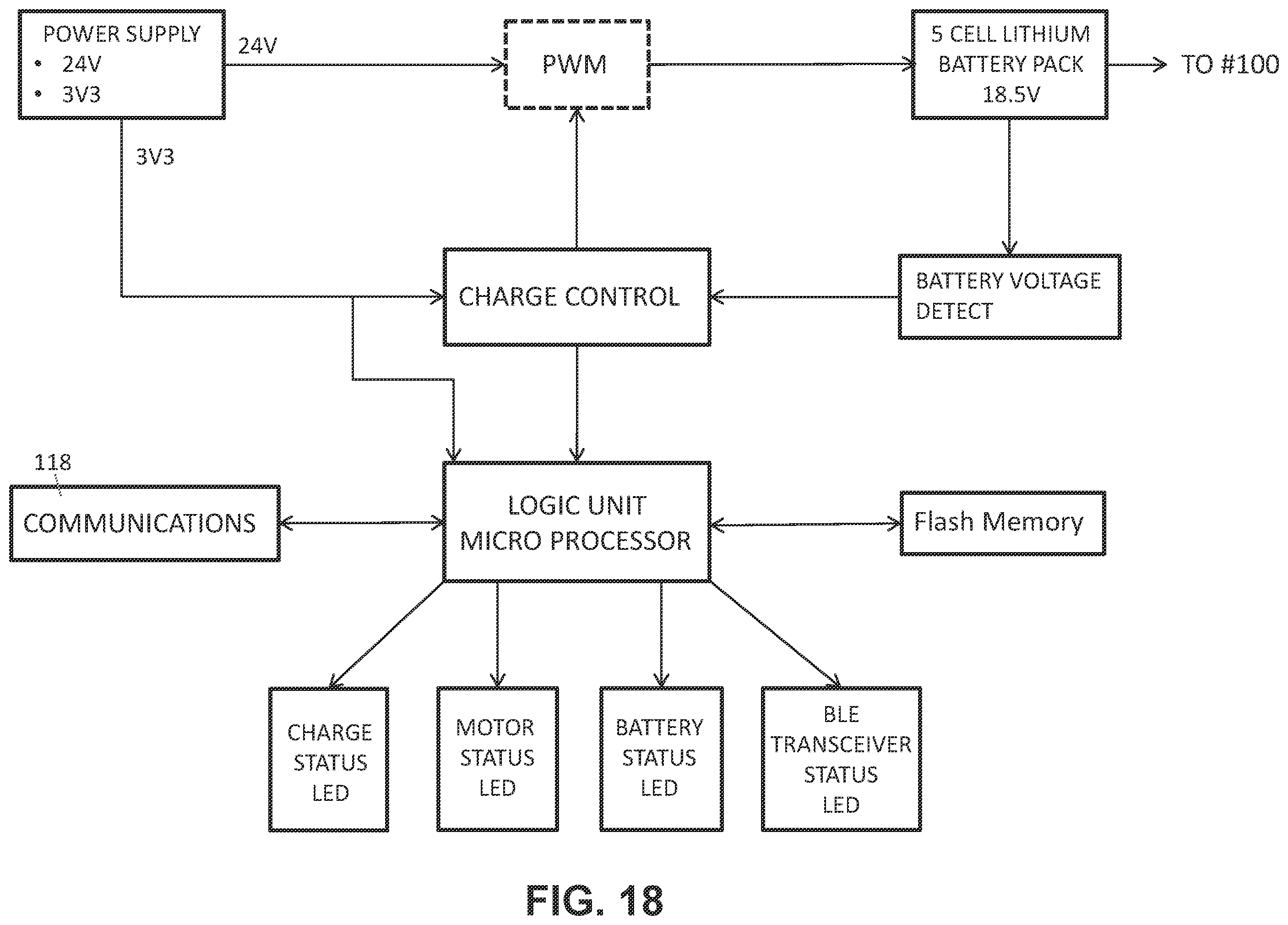 Patent US11812836 Figure 13 – Electronic nail file with digital control and display and system of operation