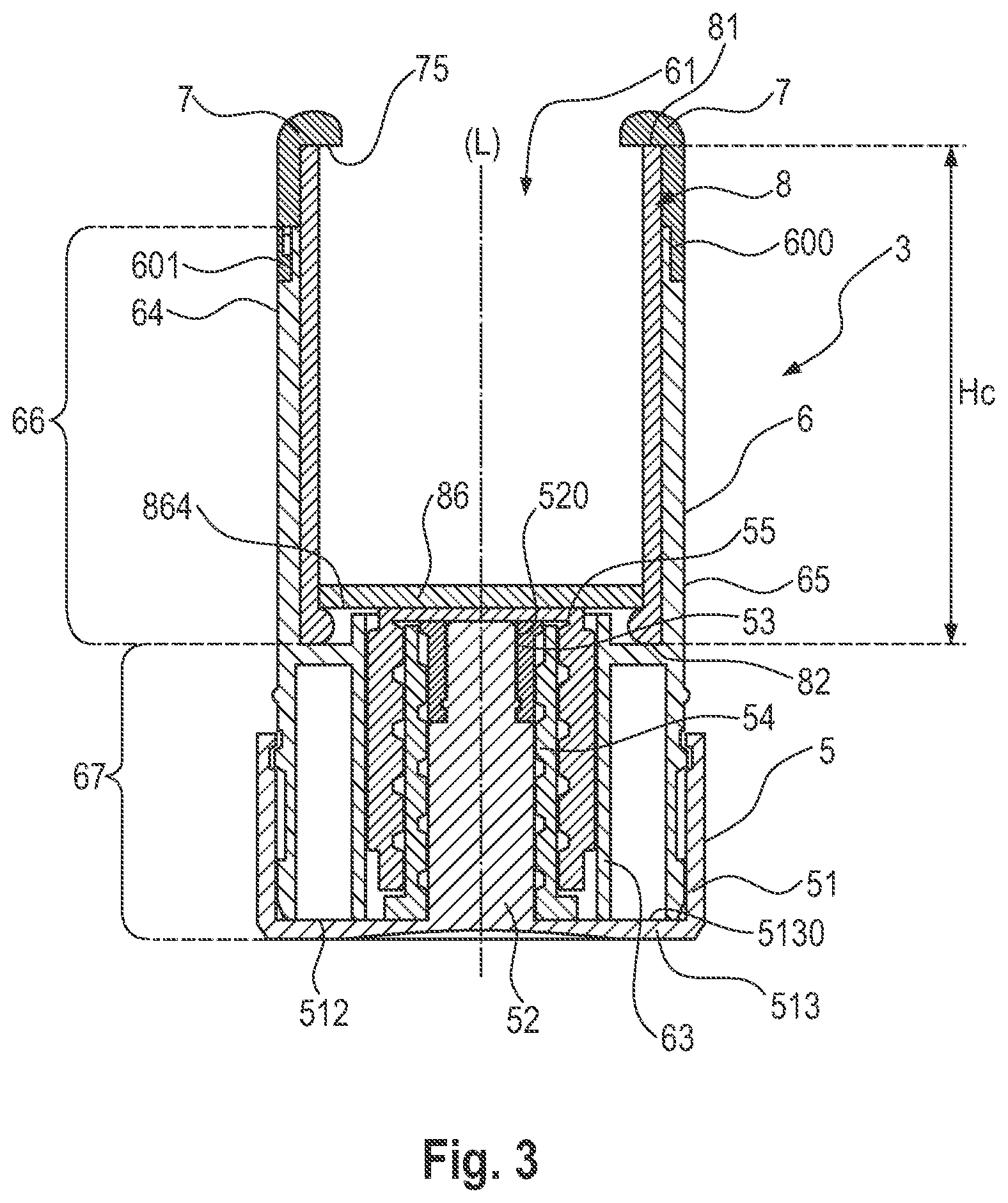 Patent US11812839 Figure 2 – Sustainable dispensing package having a locking ring