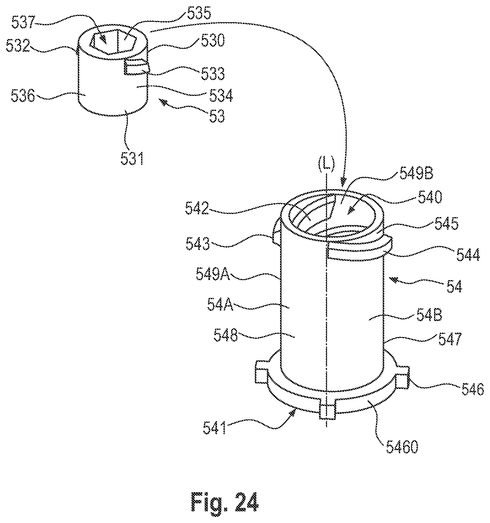 Patent US11812839 Figure 16 – Sustainable dispensing package having a locking ring
