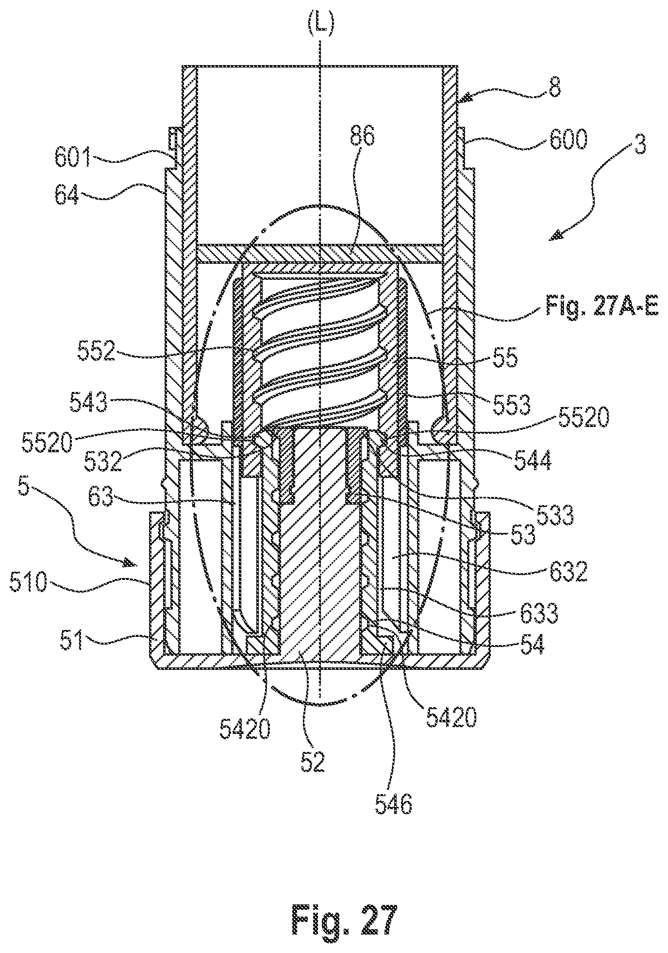 Patent US11812839 Figure 19 – Sustainable dispensing package having a locking ring