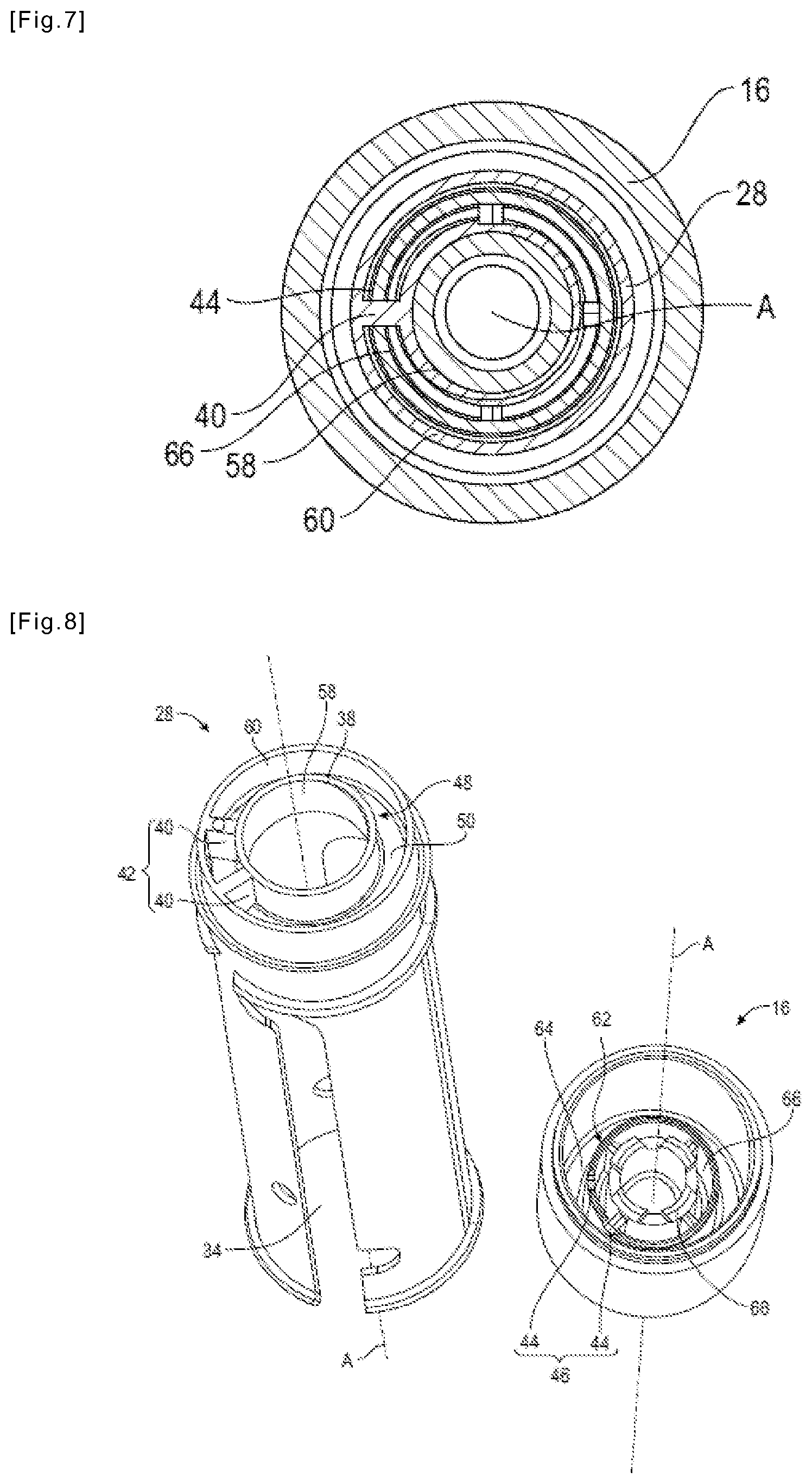 Patent US11812840 Figure 5 – Container for a cosmetic product and refill for such a container
