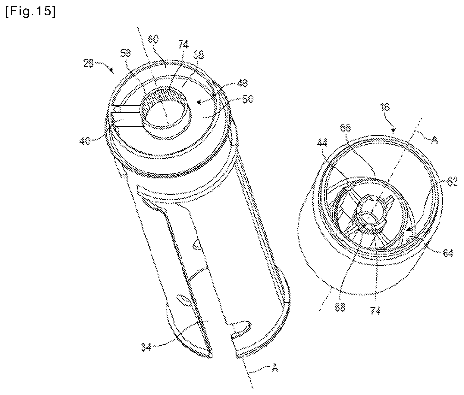 Patent US11812840 Figure 12 – Container for a cosmetic product and refill for such a container