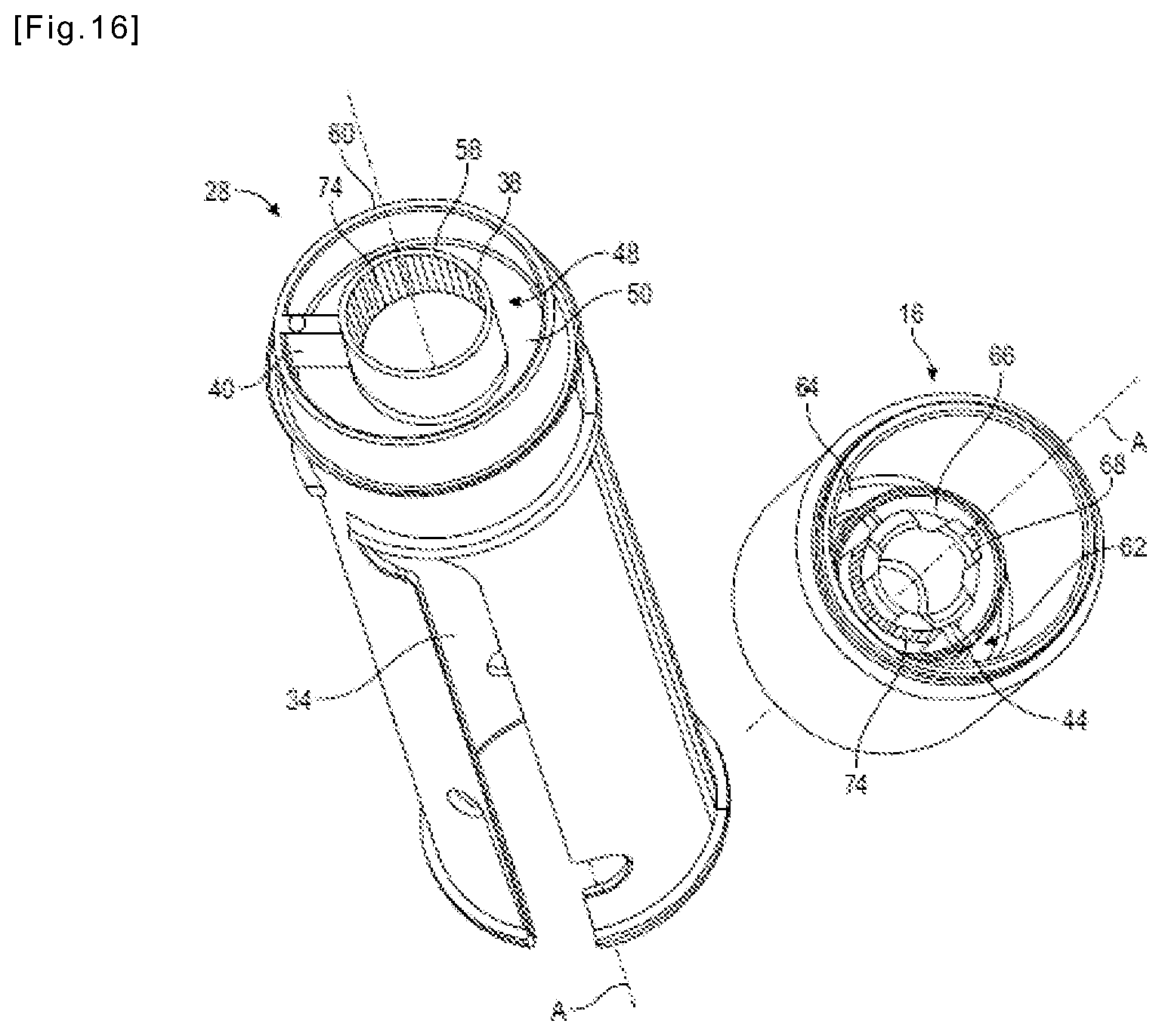 Patent US11812840 Figure 13 – Container for a cosmetic product and refill for such a container