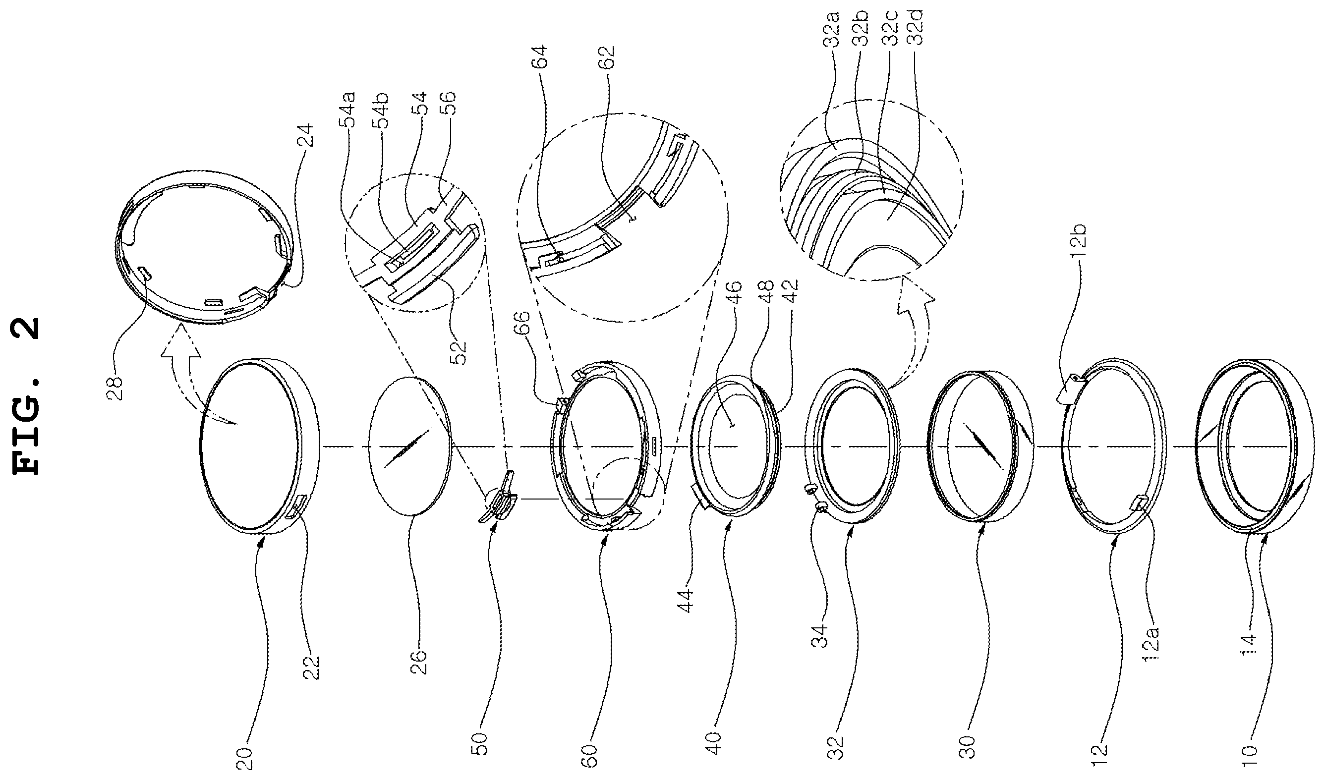 Patent US11812841 Figure 2 – Cosmetic container with contents visible from outside