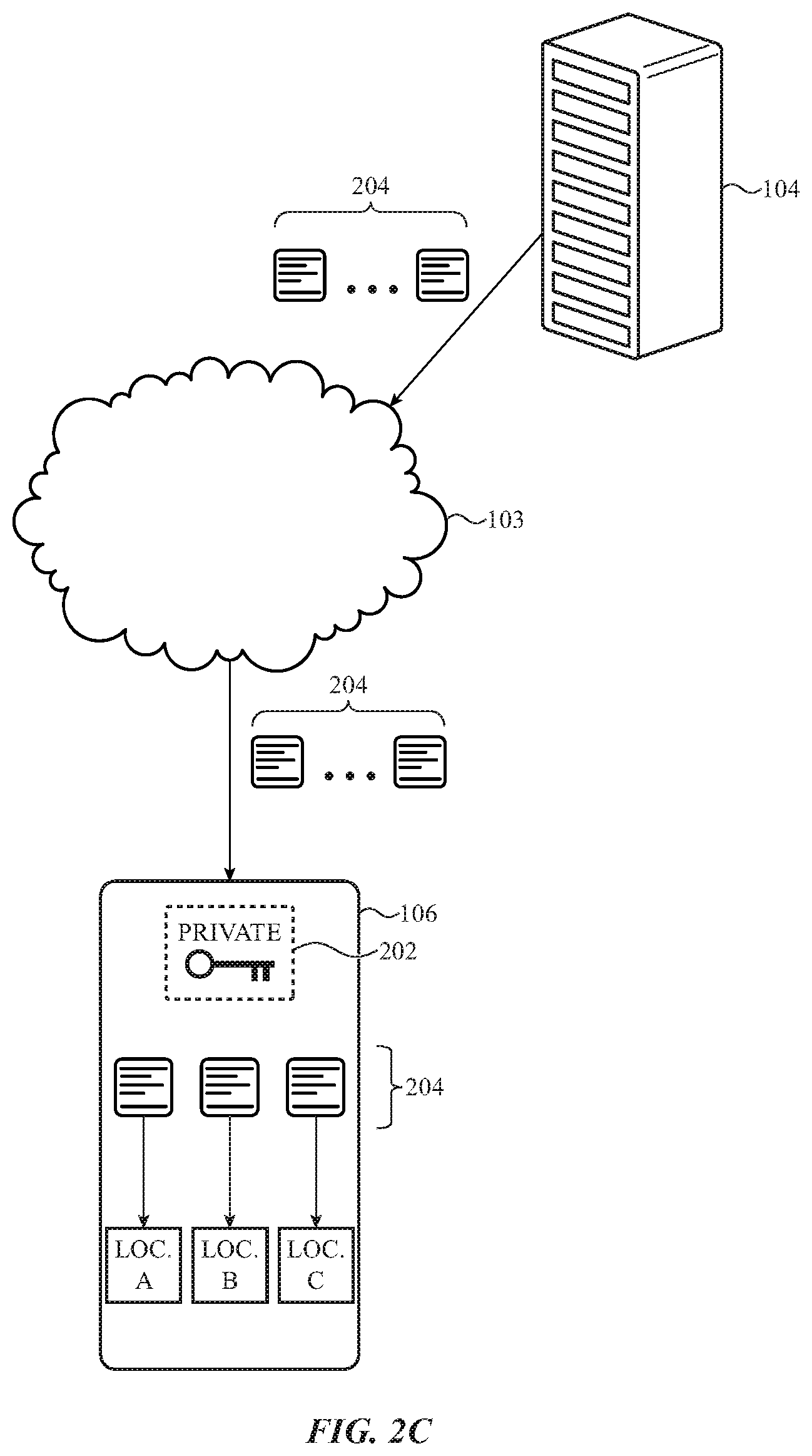 Patent US11812842 Figure 4 – Enclosure for a wirelessly locatable tag
