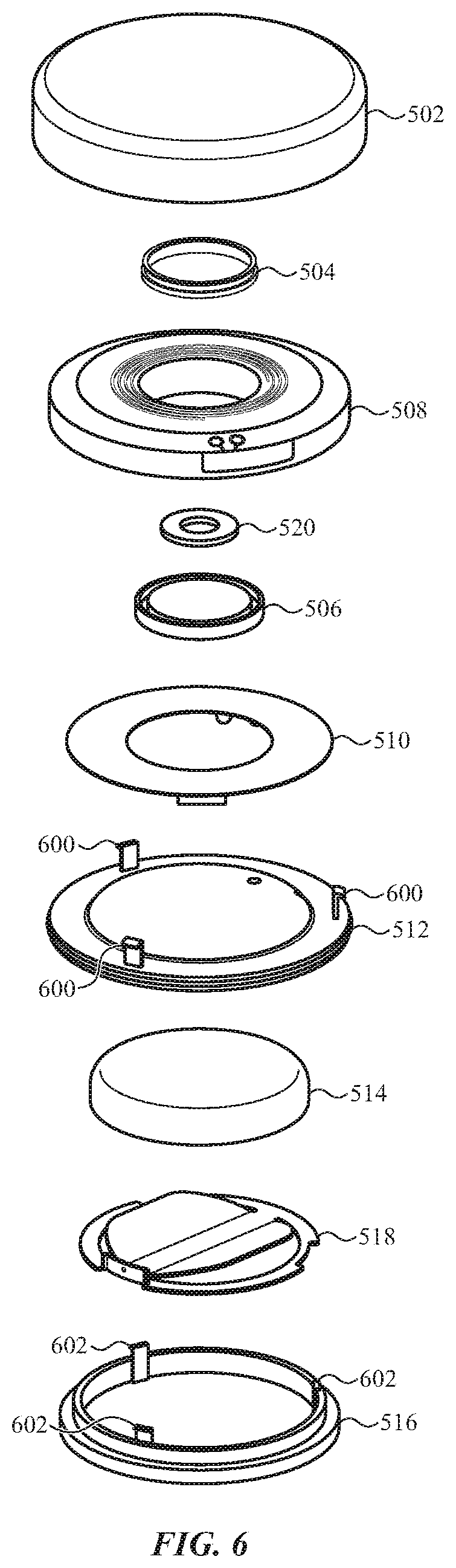 Patent US11812842 Figure 11 – Enclosure for a wirelessly locatable tag
