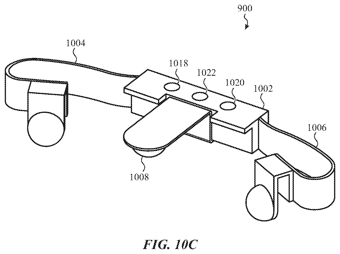 Patent US11812842 Figure 18 – Enclosure for a wirelessly locatable tag