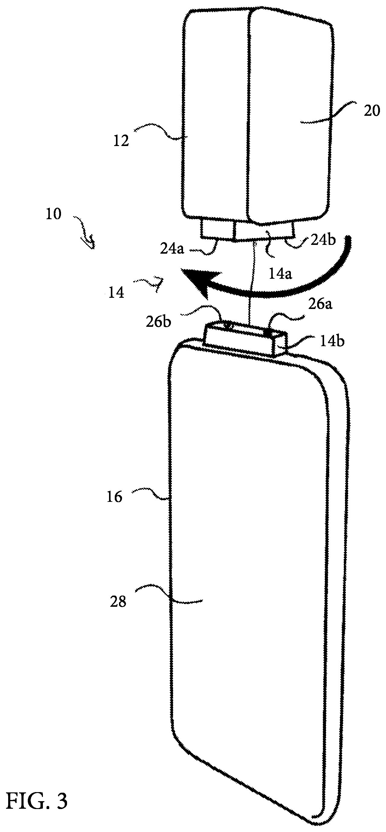 Patent US11812844 Figure 3 – Multiple magnet connection mechanism for retractors
