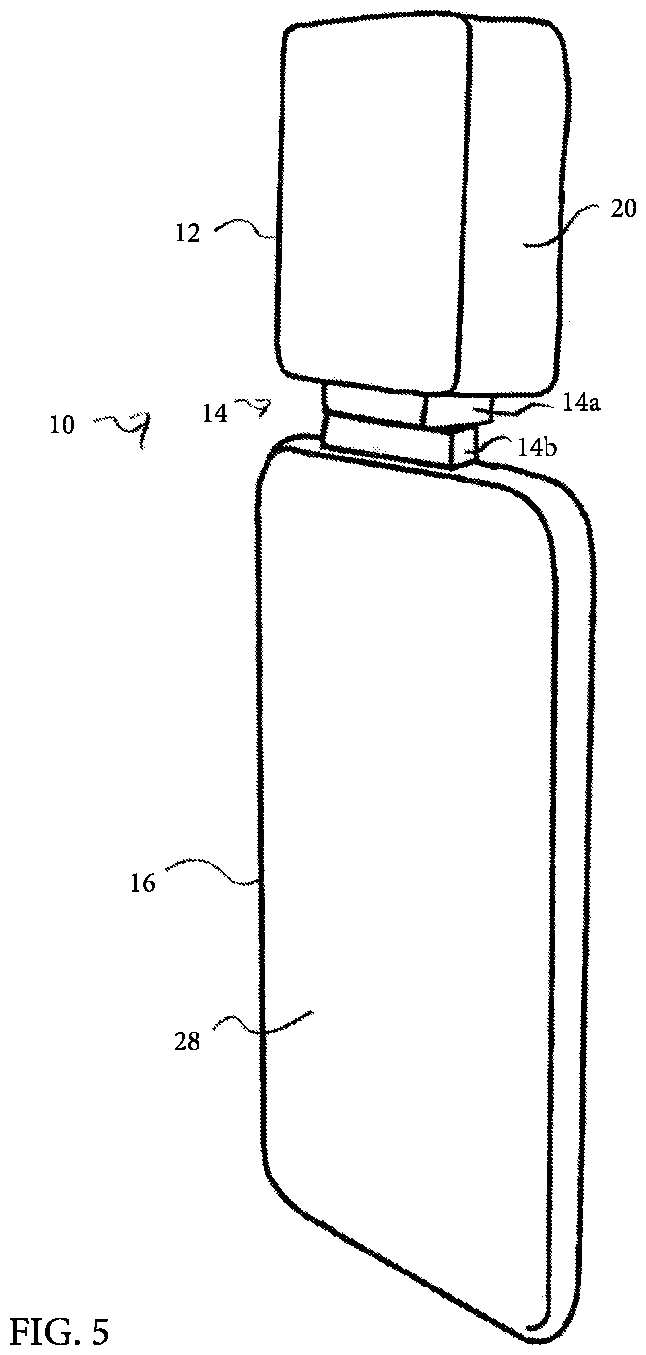 Patent US11812844 Figure 5 – Multiple magnet connection mechanism for retractors