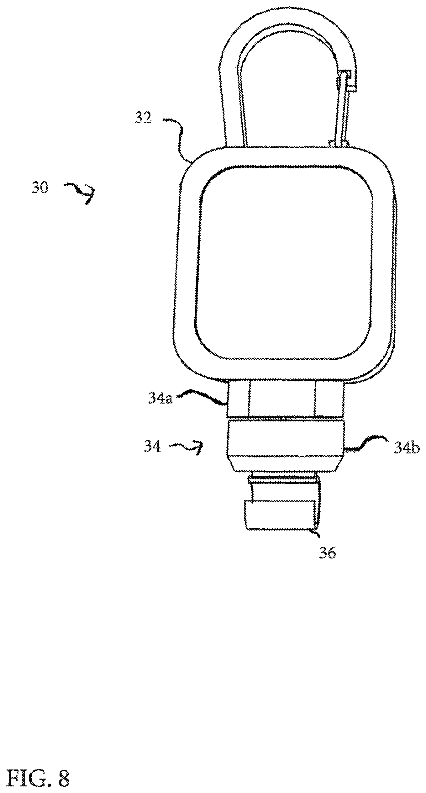 Patent US11812844 Figure 8 – Multiple magnet connection mechanism for retractors