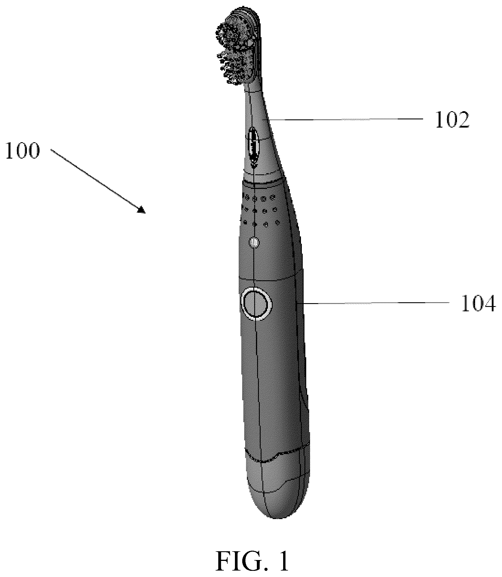 Patent US11812845 Figure 1 – Ionic toothbrush