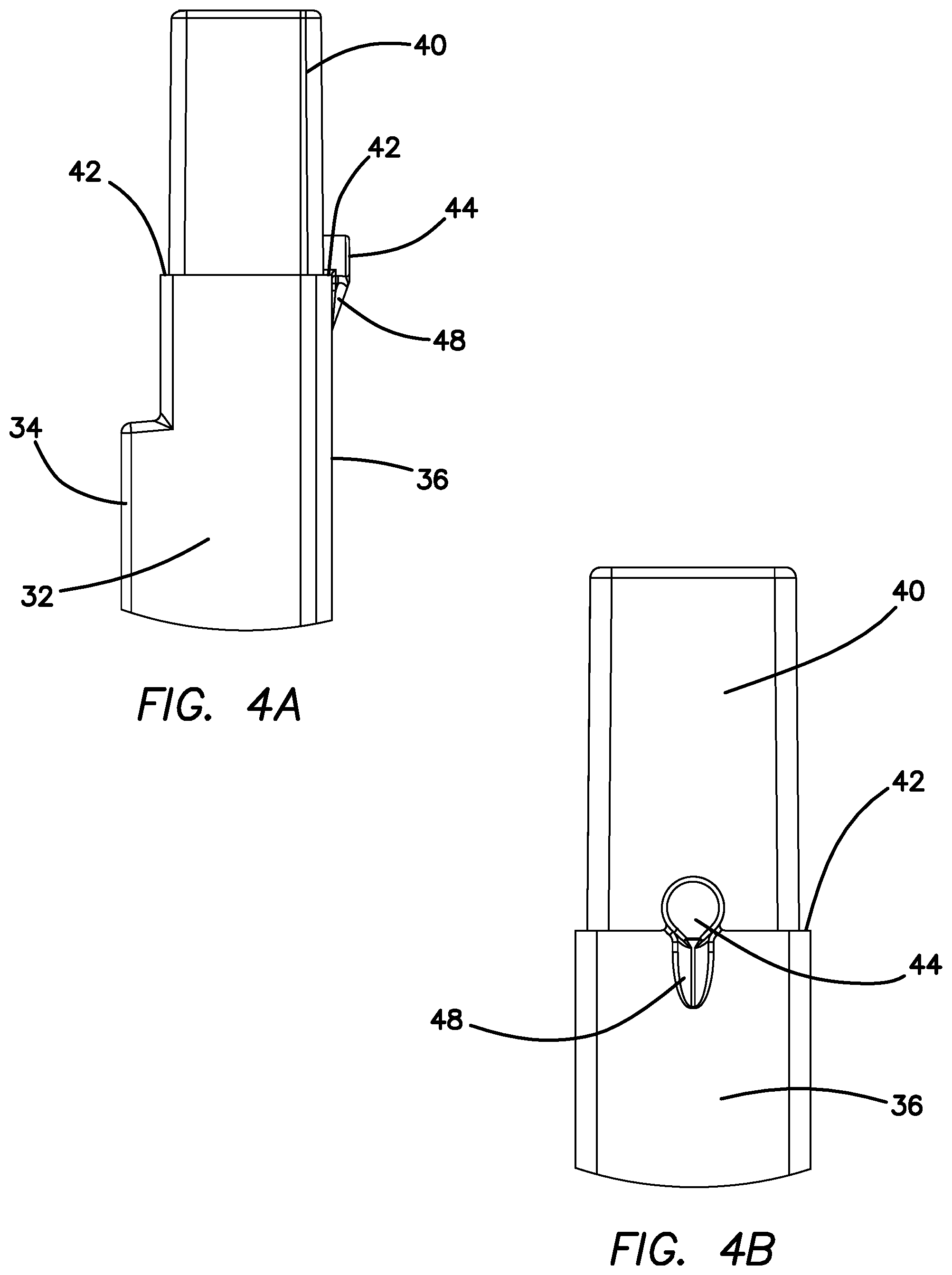 Patent US11812847 Figure 8 – Shelving system for resisting applied shear forces and method for forming the same
