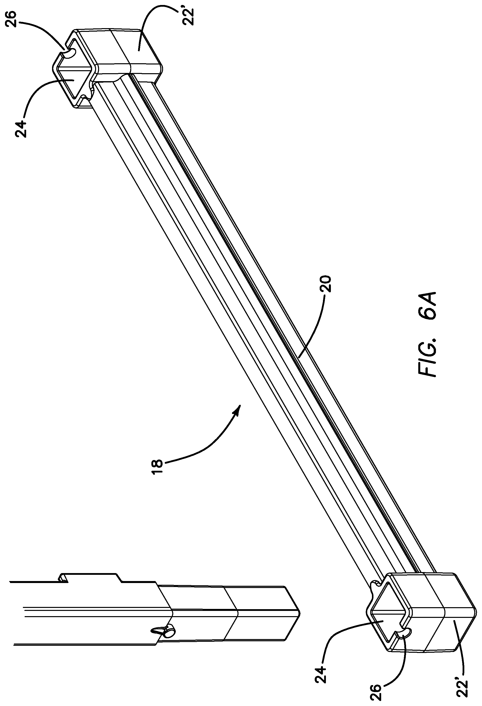 Patent US11812847 Figure 10 – Shelving system for resisting applied shear forces and method for forming the same