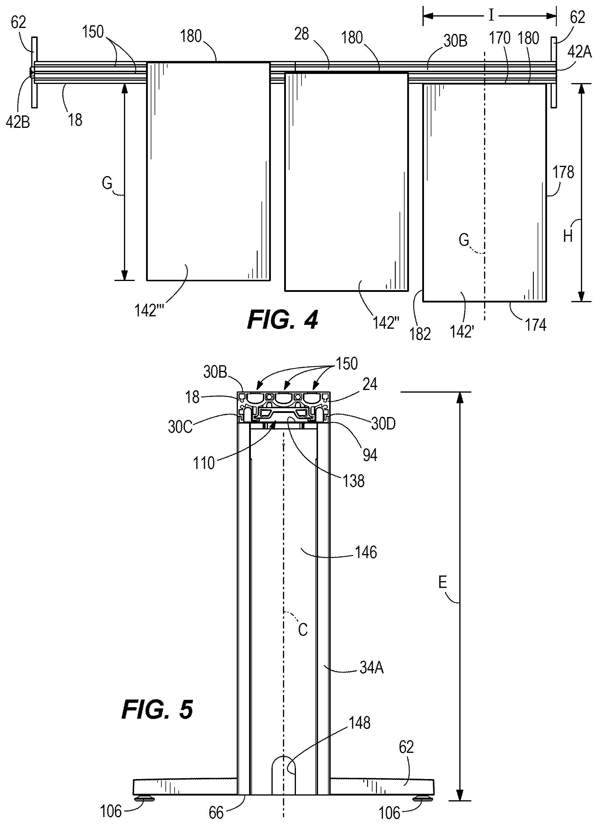 Patent US11812848 Figure 4 – Furniture system