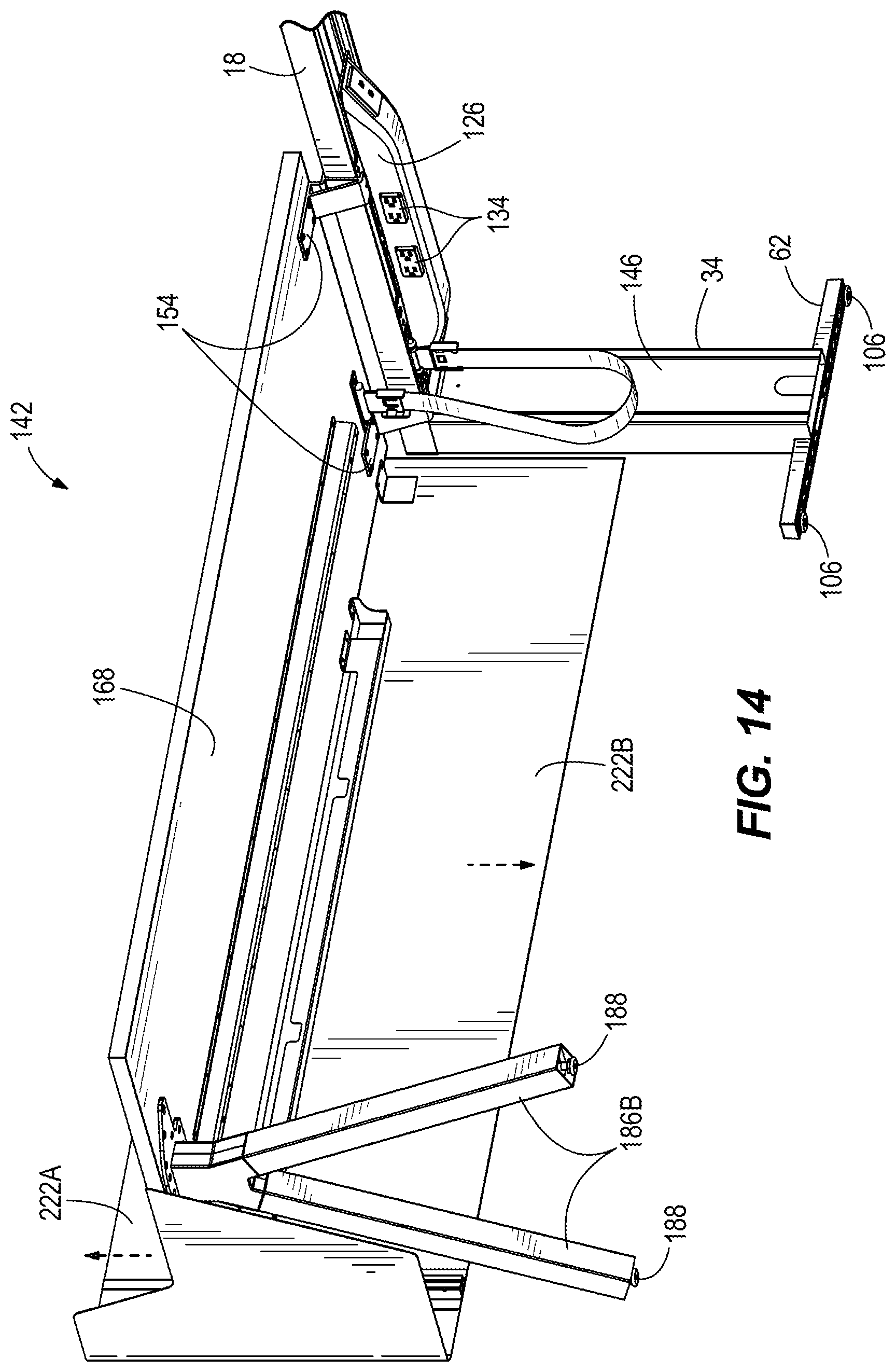 Patent US11812848 Figure 13 – Furniture system