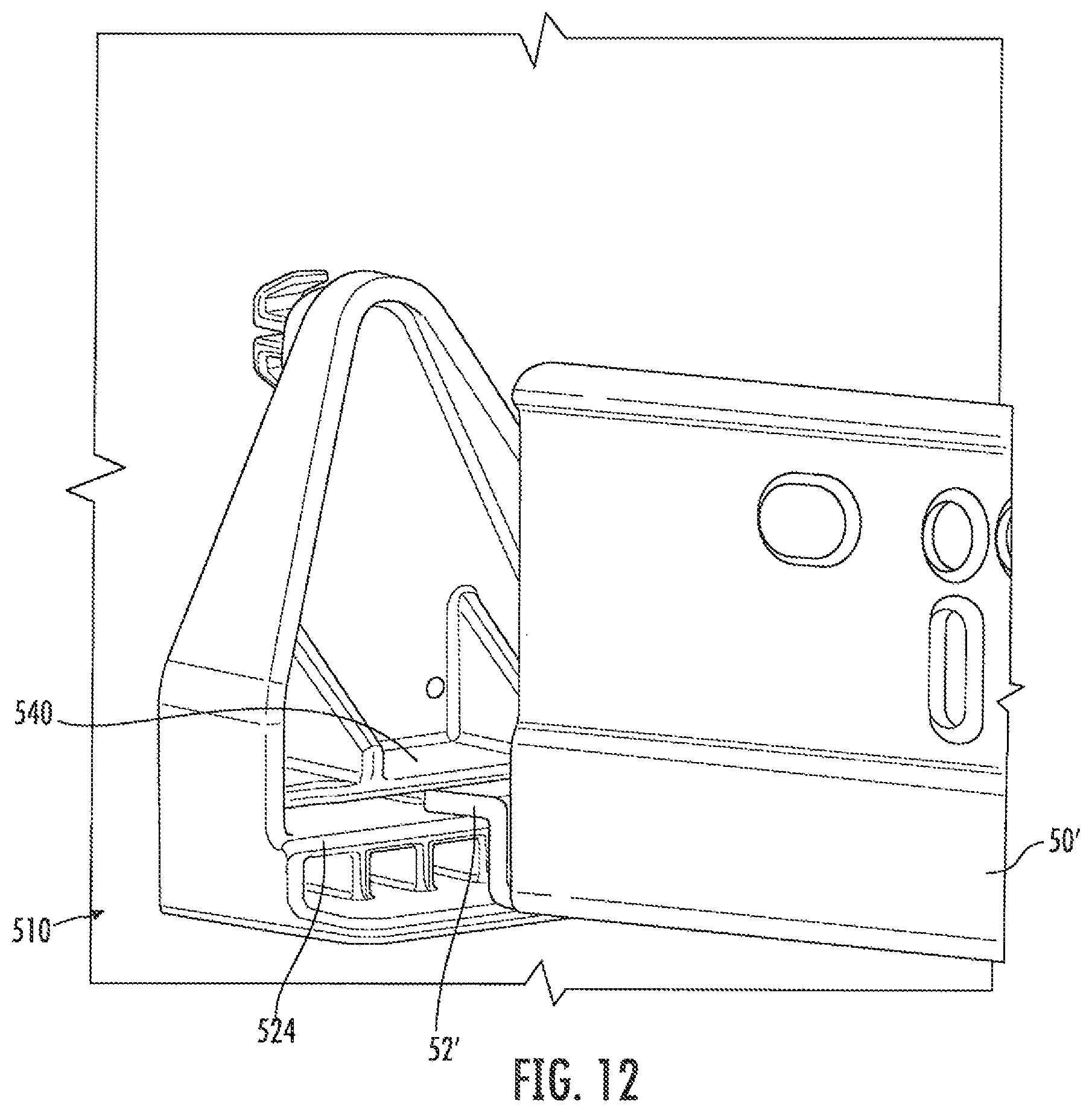 Patent US11812849 Figure 7 – Bracket for drawer slide