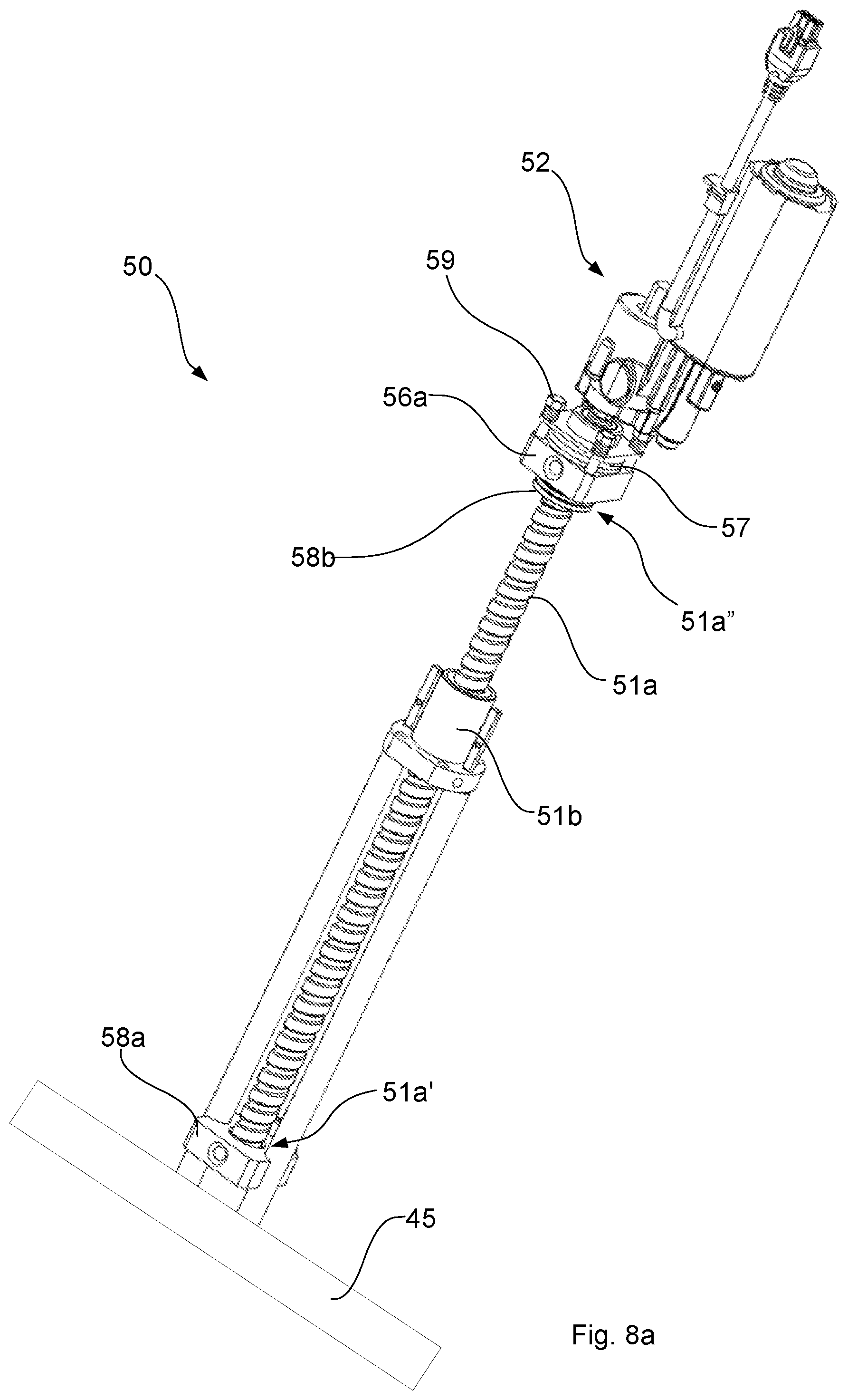 Patent US11812852 Figure 10 – Actuator system and multifunctional table comprising such an actuator system