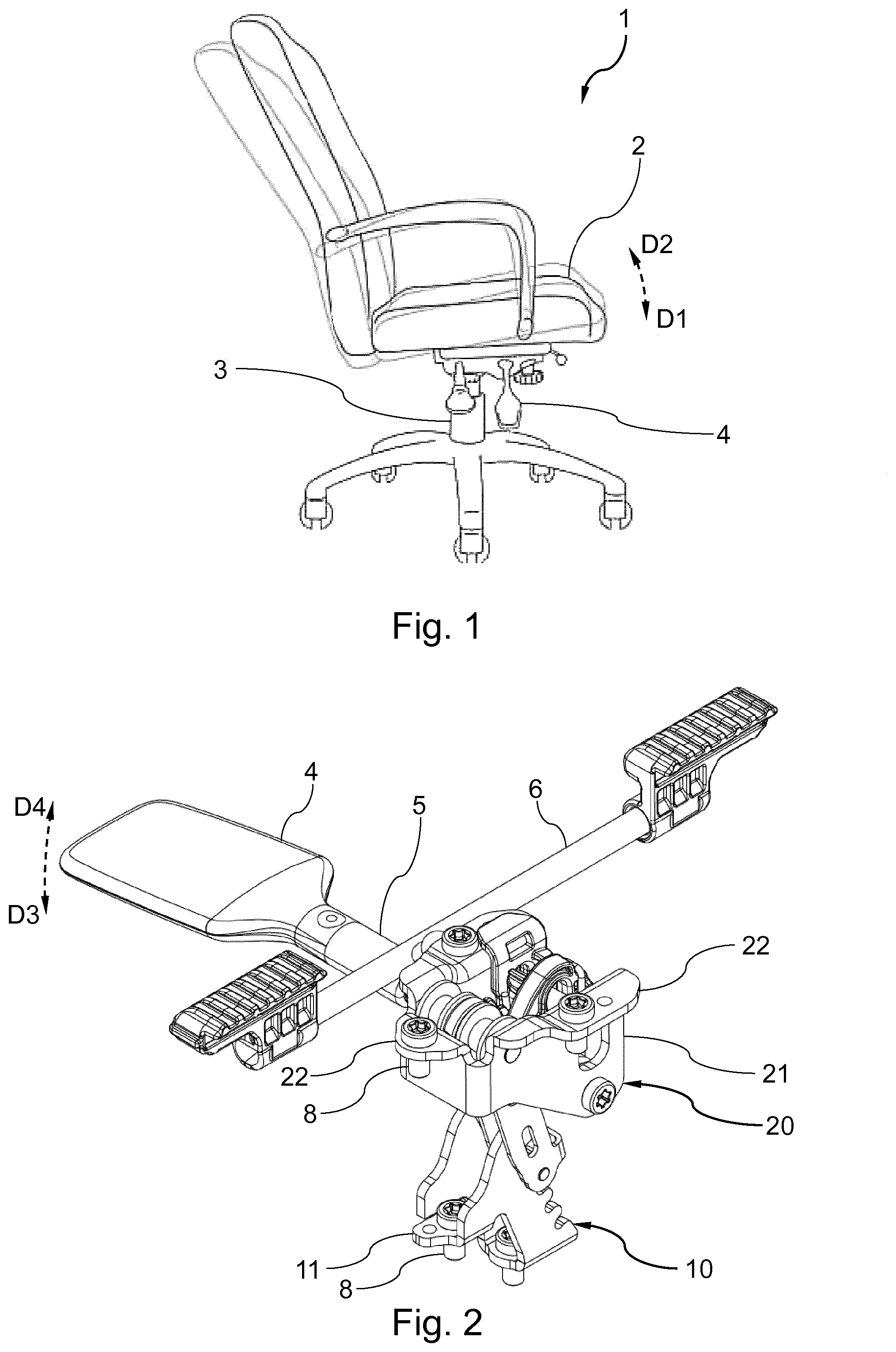 Patent US11812853 Figure 1 – Tilt locking device