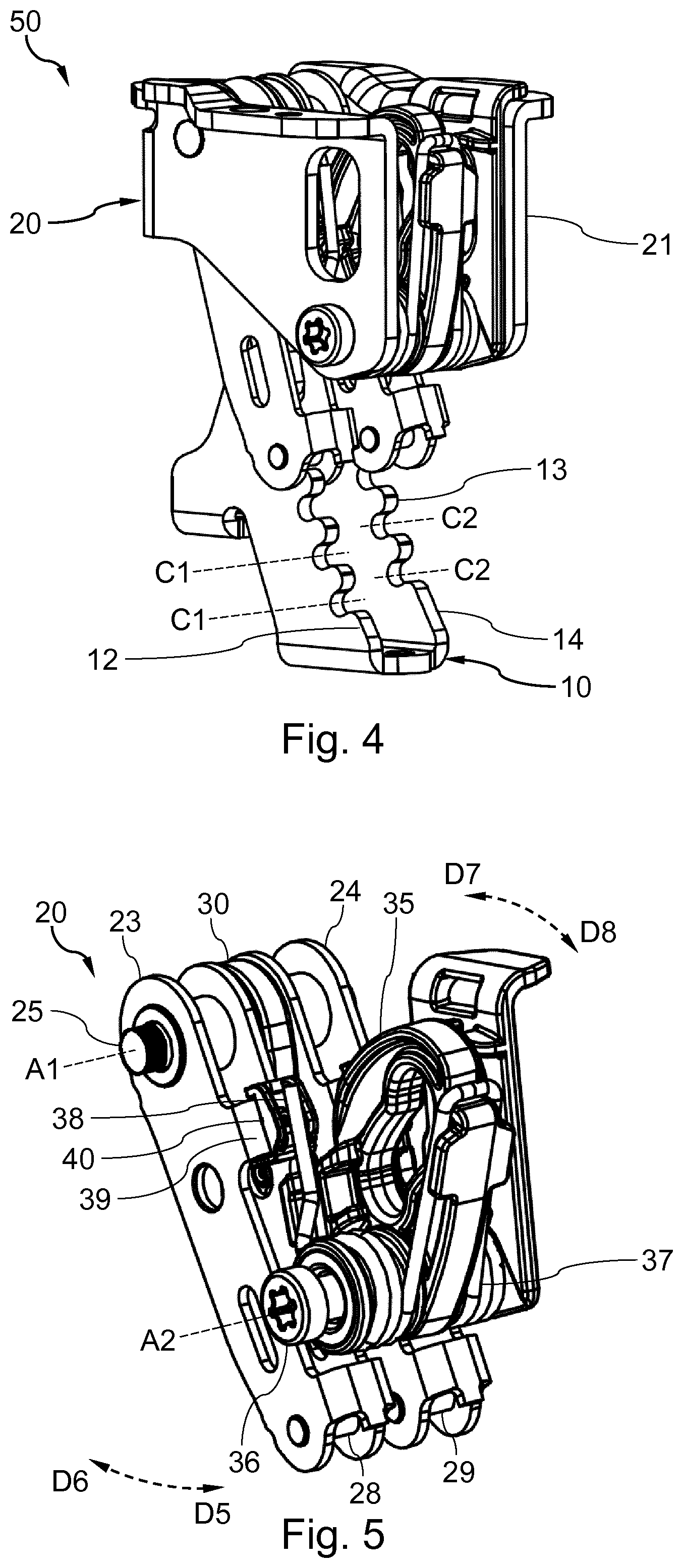 Patent US11812853 Figure 3 – Tilt locking device