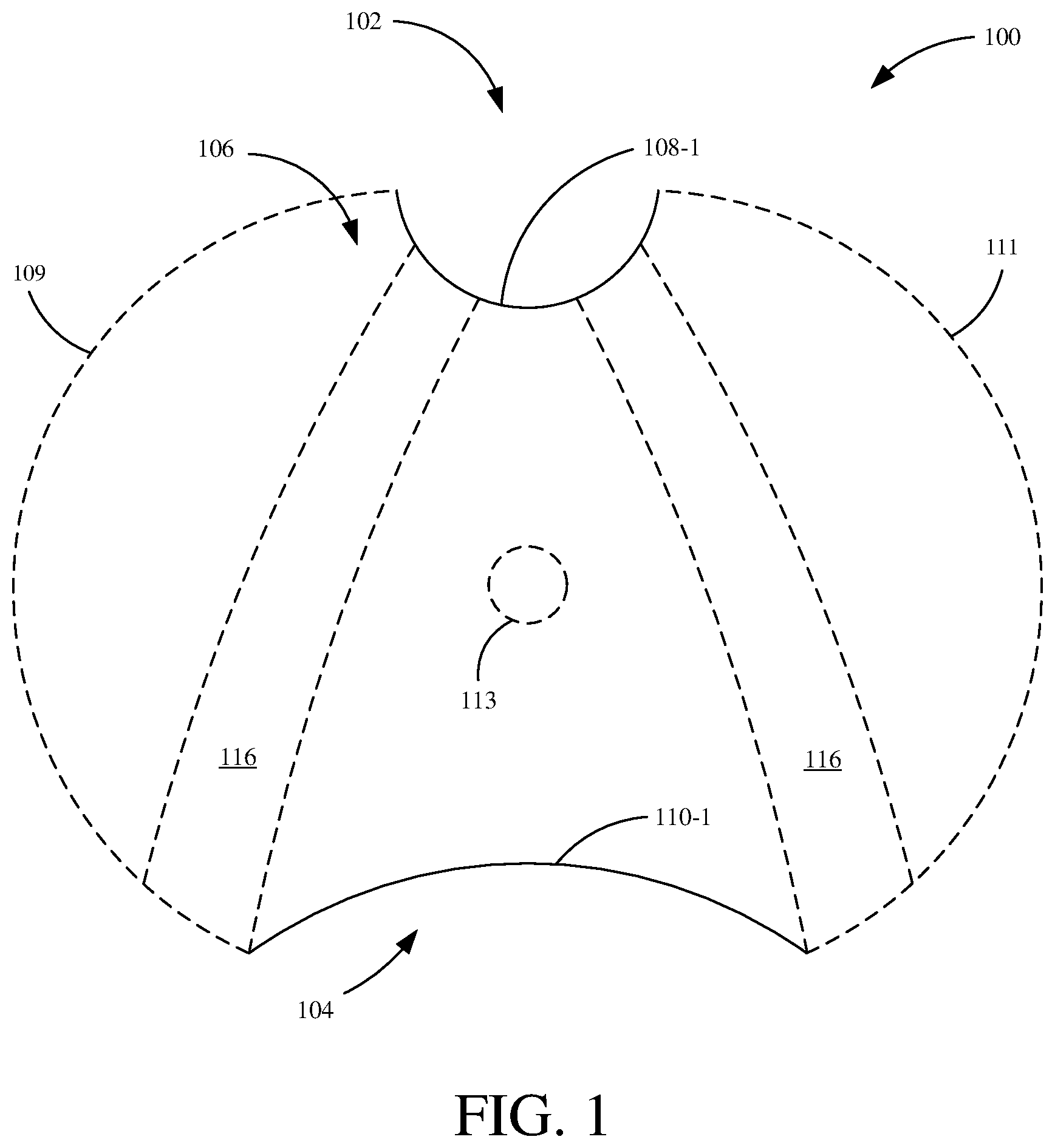 Patent US11812854 Figure 1 – Gaming support pad