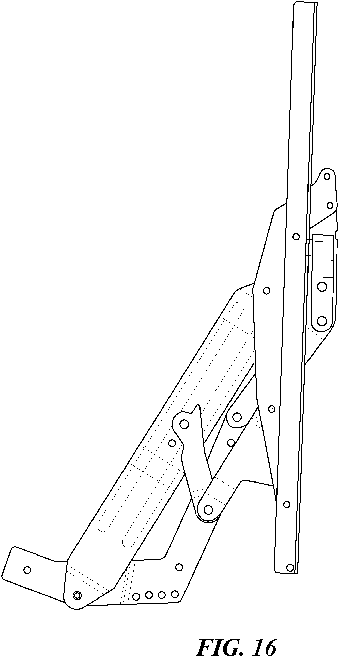 Patent US11812855 Figure 16 – Easily operated sofa bed